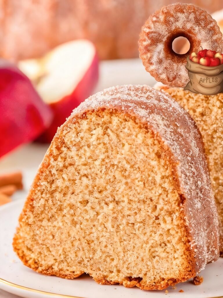 Apple Cider Donut Cake Recipe
