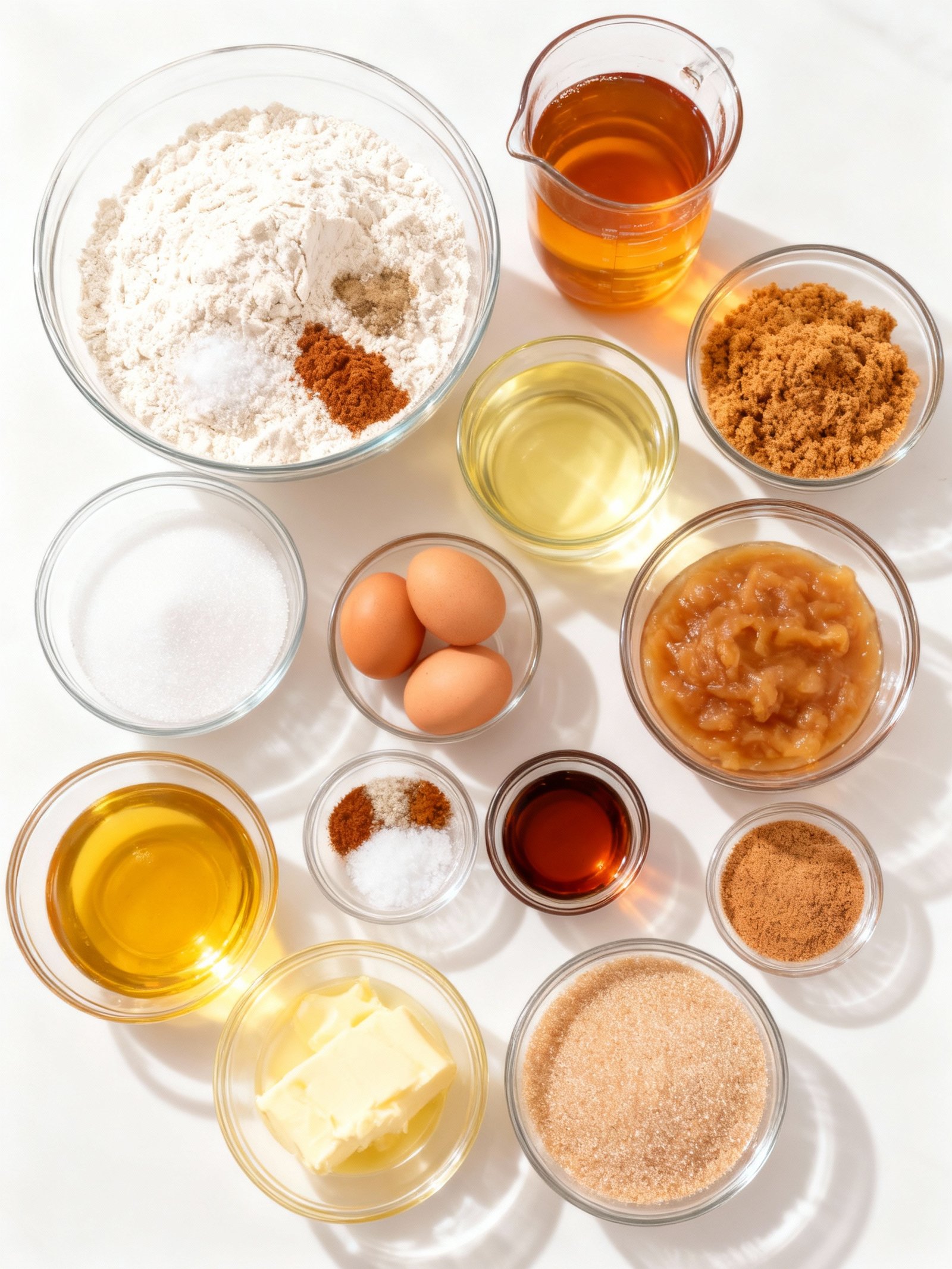 Apple Cider Donut Cake ingredients