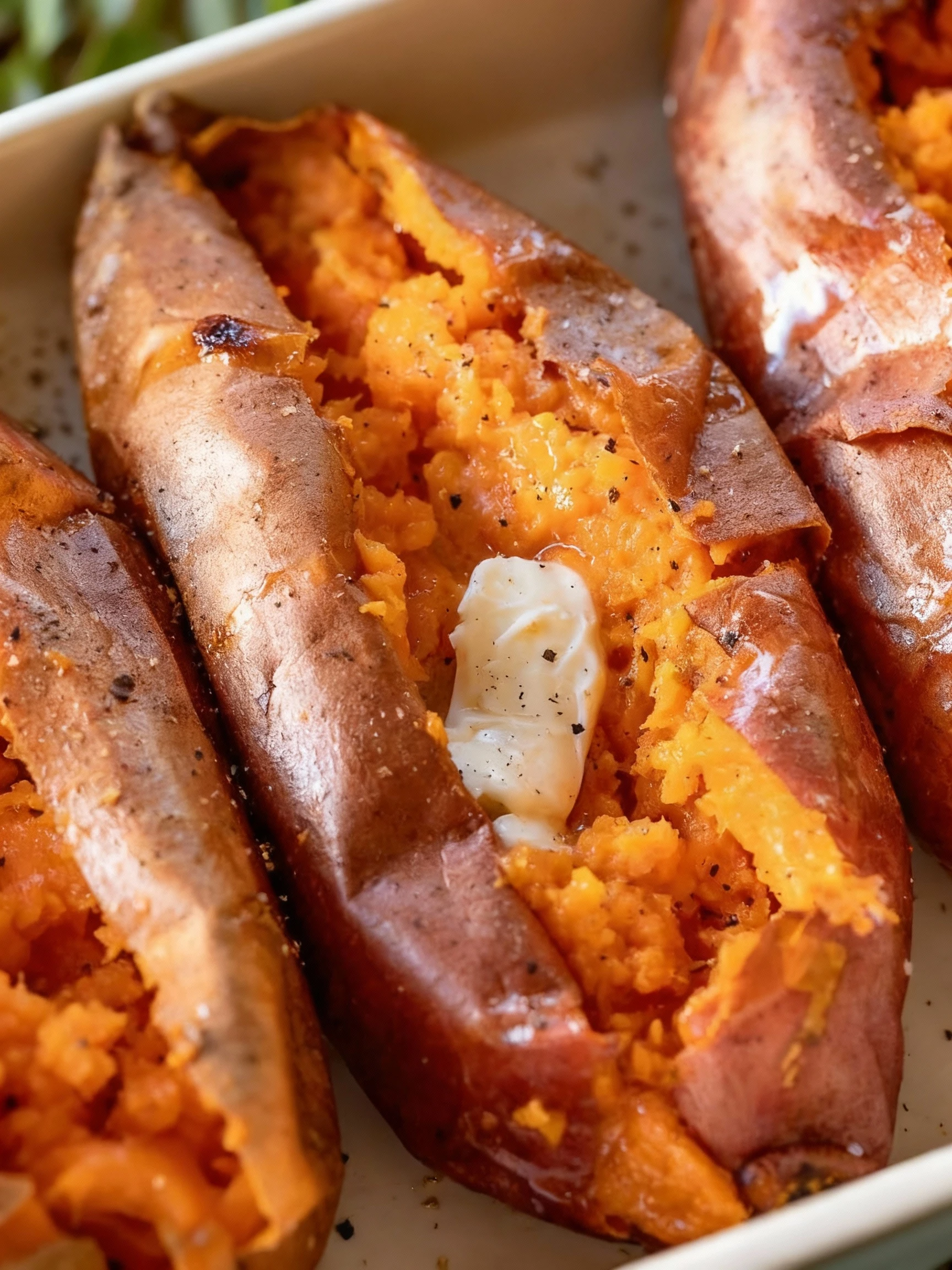 A perfectly Baked Sweet Potato is easier than you think Learn how to bake sweet potatoes quickly and easily with my finished