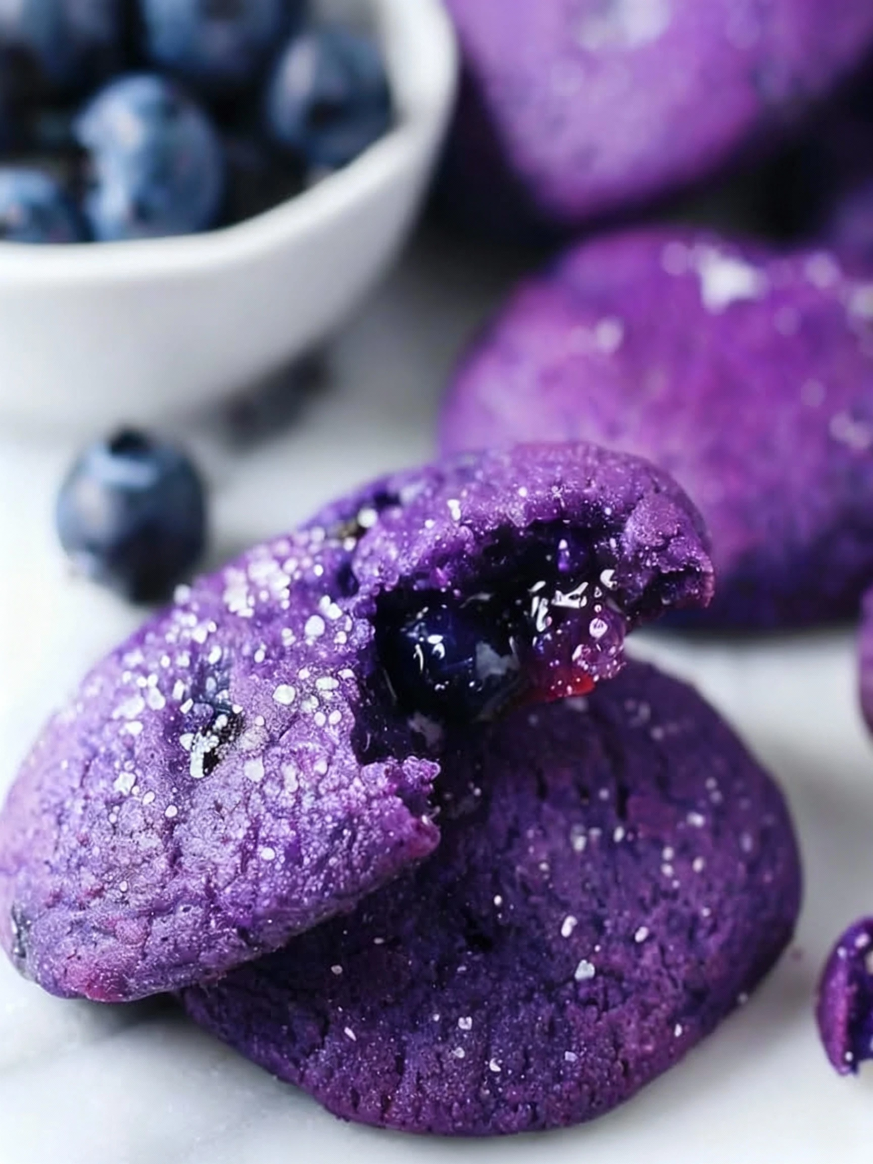 Blueberry Heaven Cookies Recipe finished