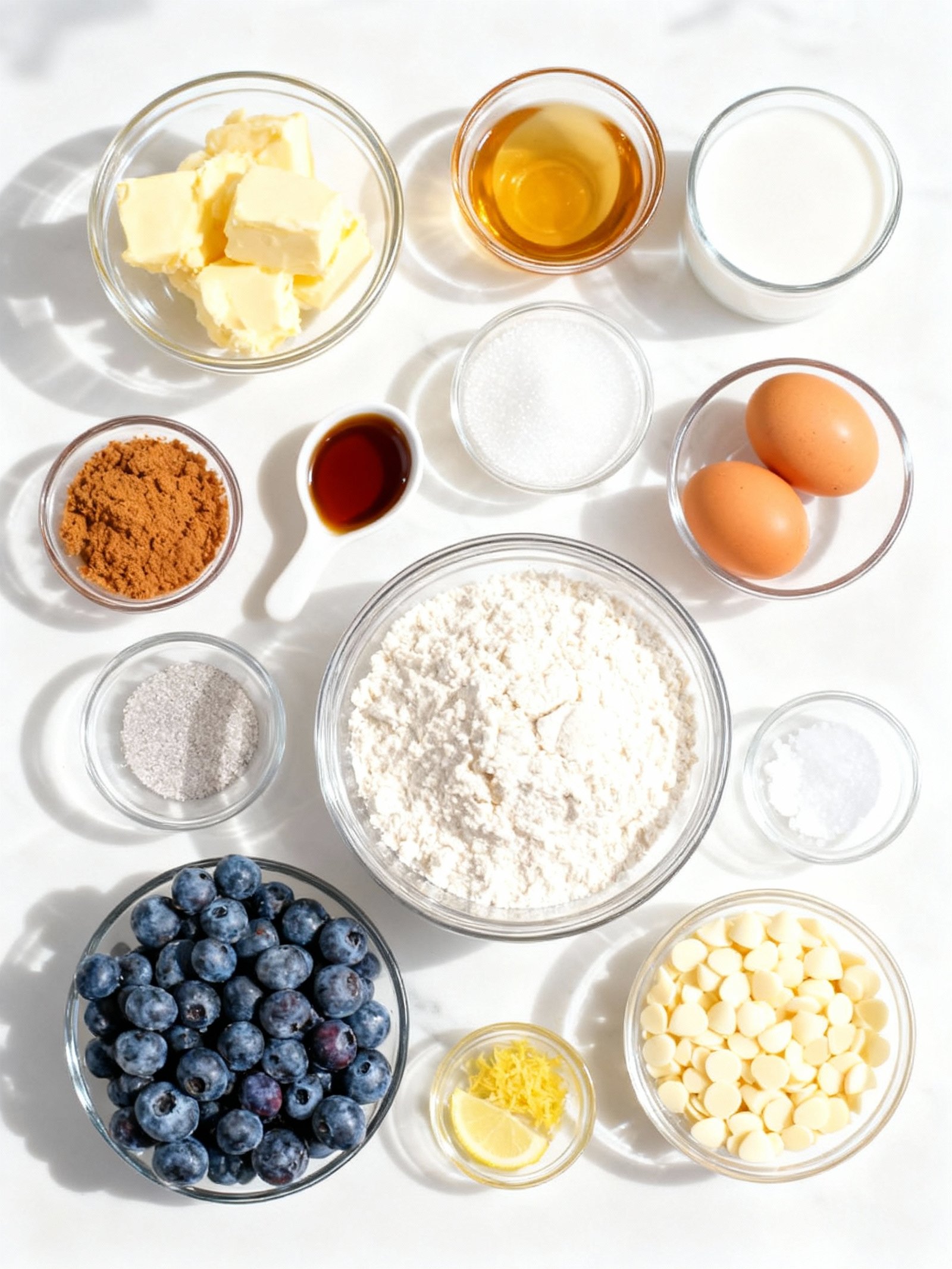 Blueberry Heaven Cookies Recipe ingredients