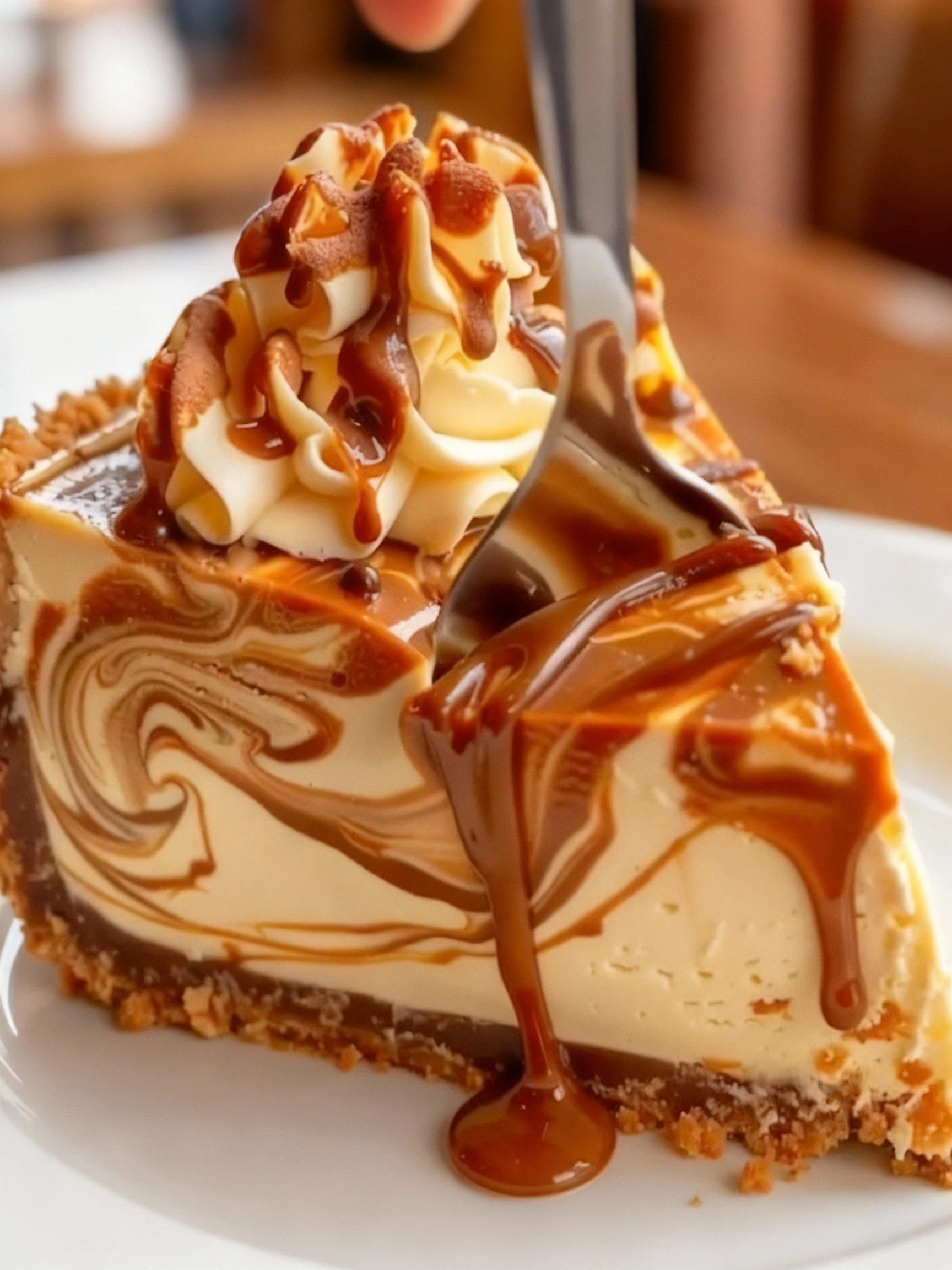 Bold espresso meets creamy cheesecake in this decadent dessert. Perfectly smooth, chocolatey, and elegant—your new favor finished