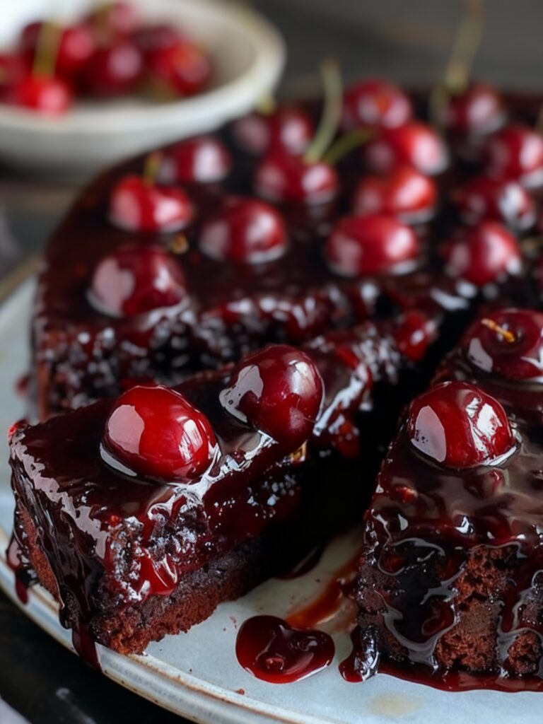 Cherry Chocolate Dream Cake Recipe
