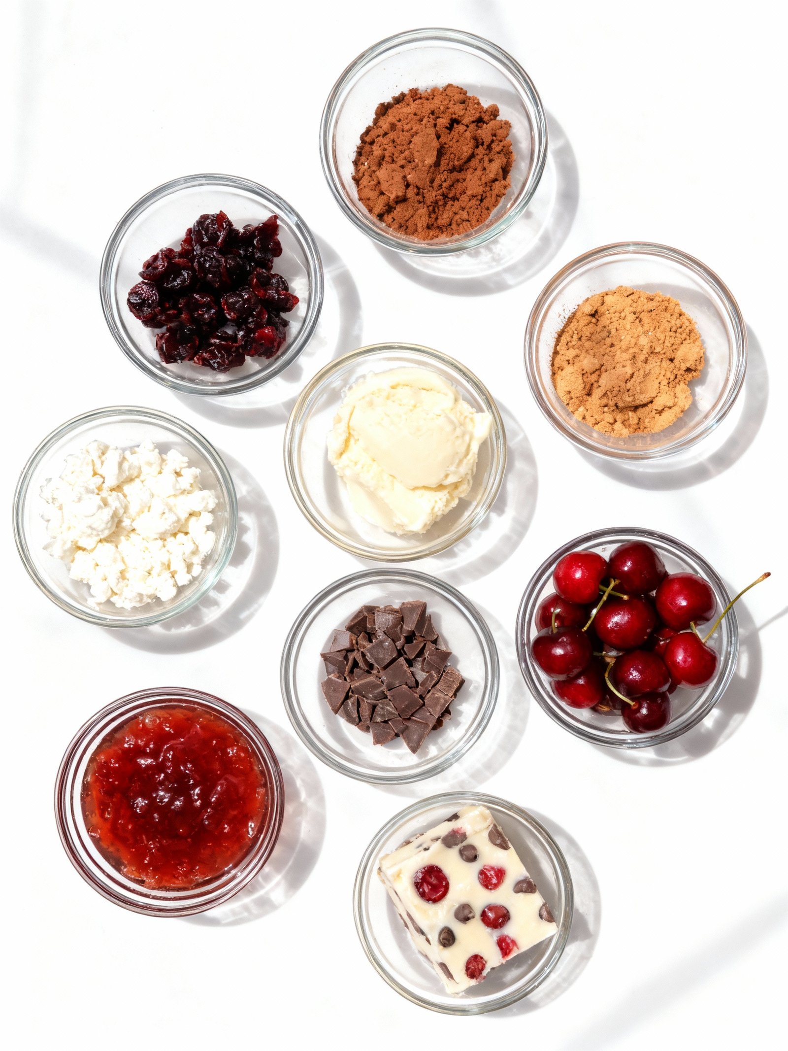 Irresistible Cherry Garcia Fudge Recipe ingredients