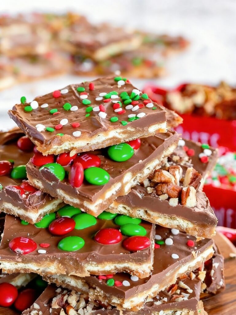 Christmas Crack Saltine Toffee Recipe