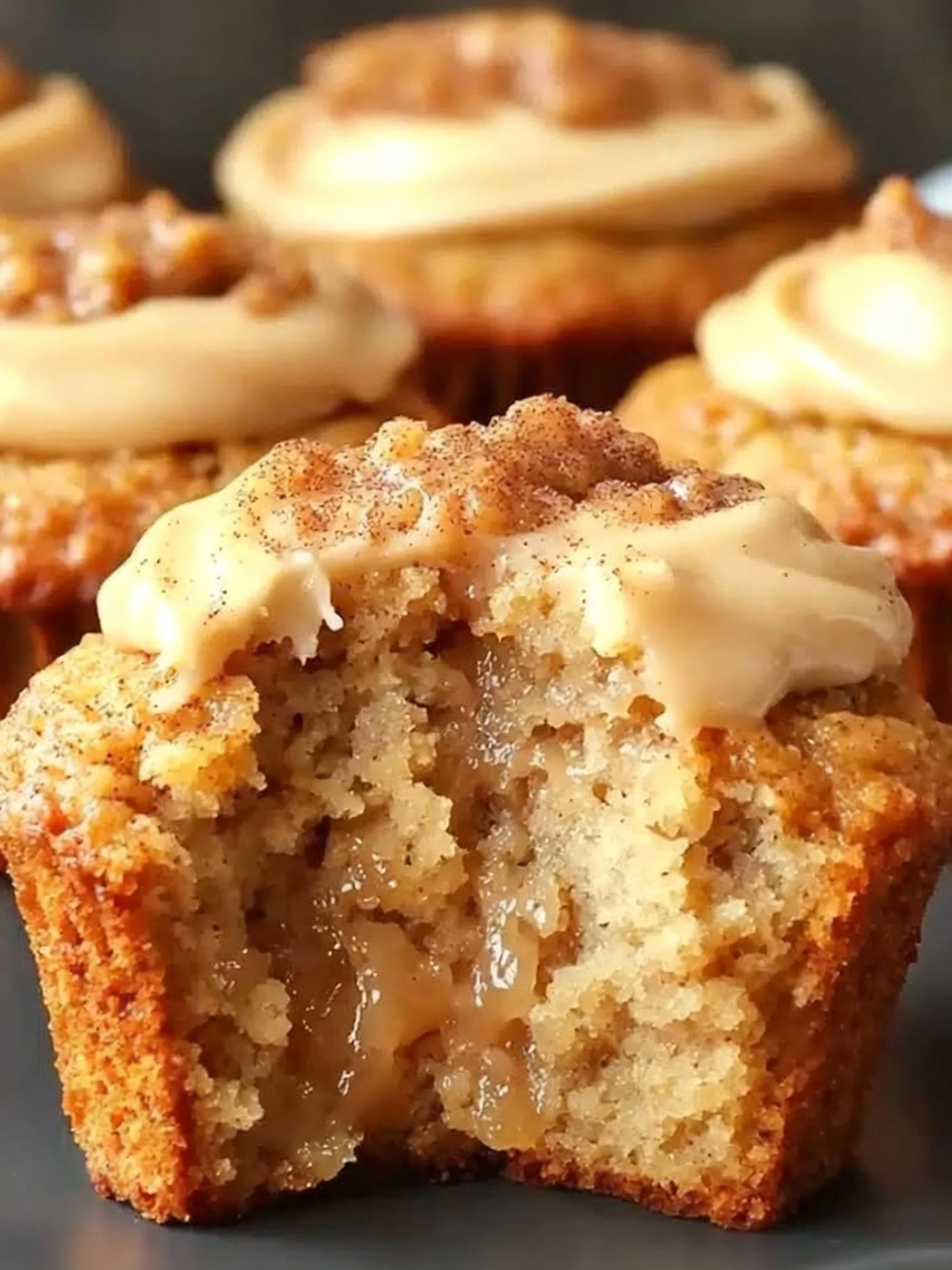 Cinnamon Applesauce Muffins finished