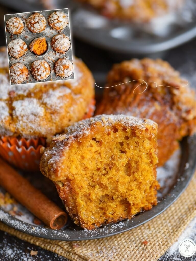 Cinnamon Sugar Pumpkin Muffins Recipe