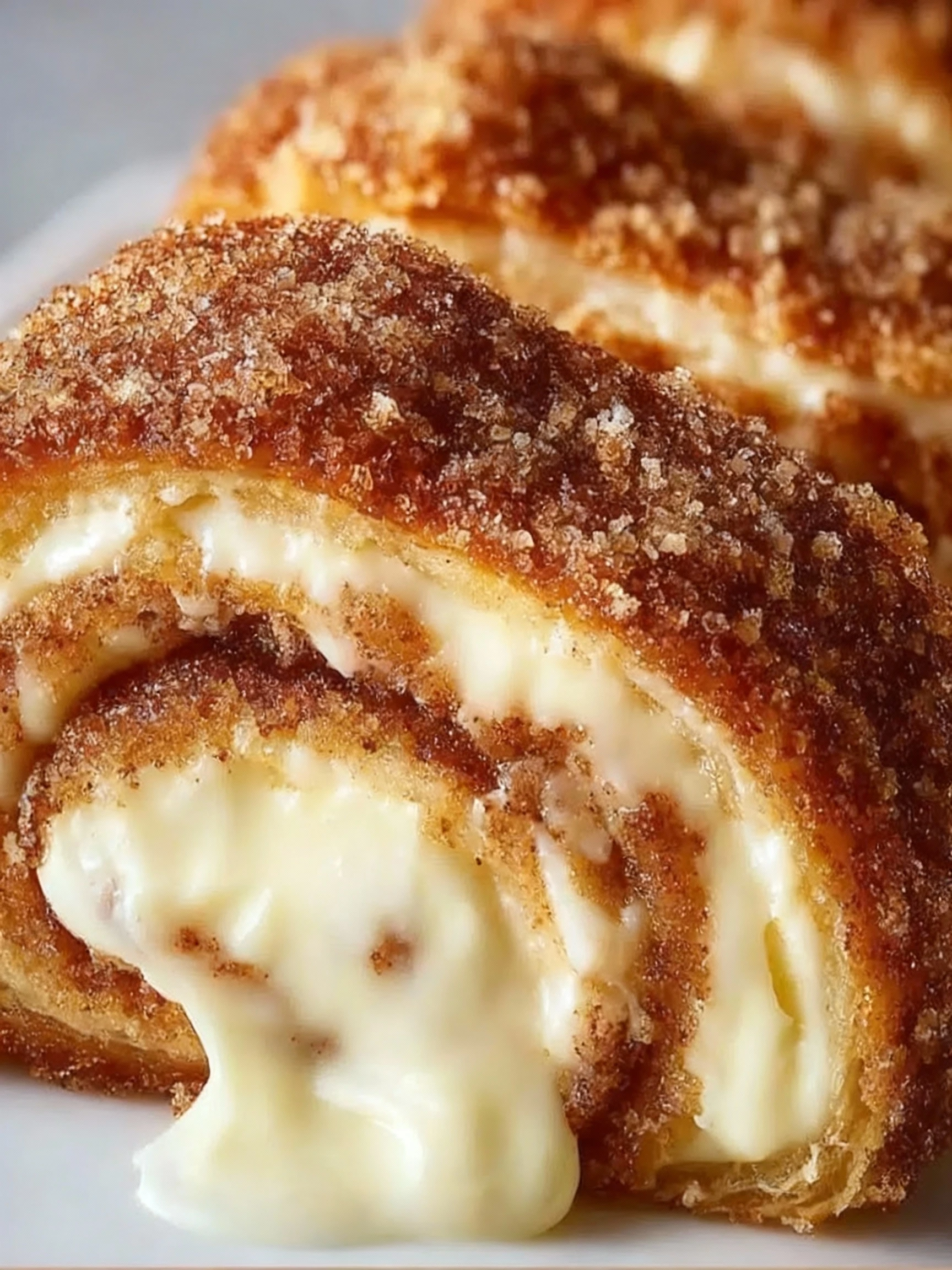 Cream Cheese Cinnamon Sugar Rolls finished