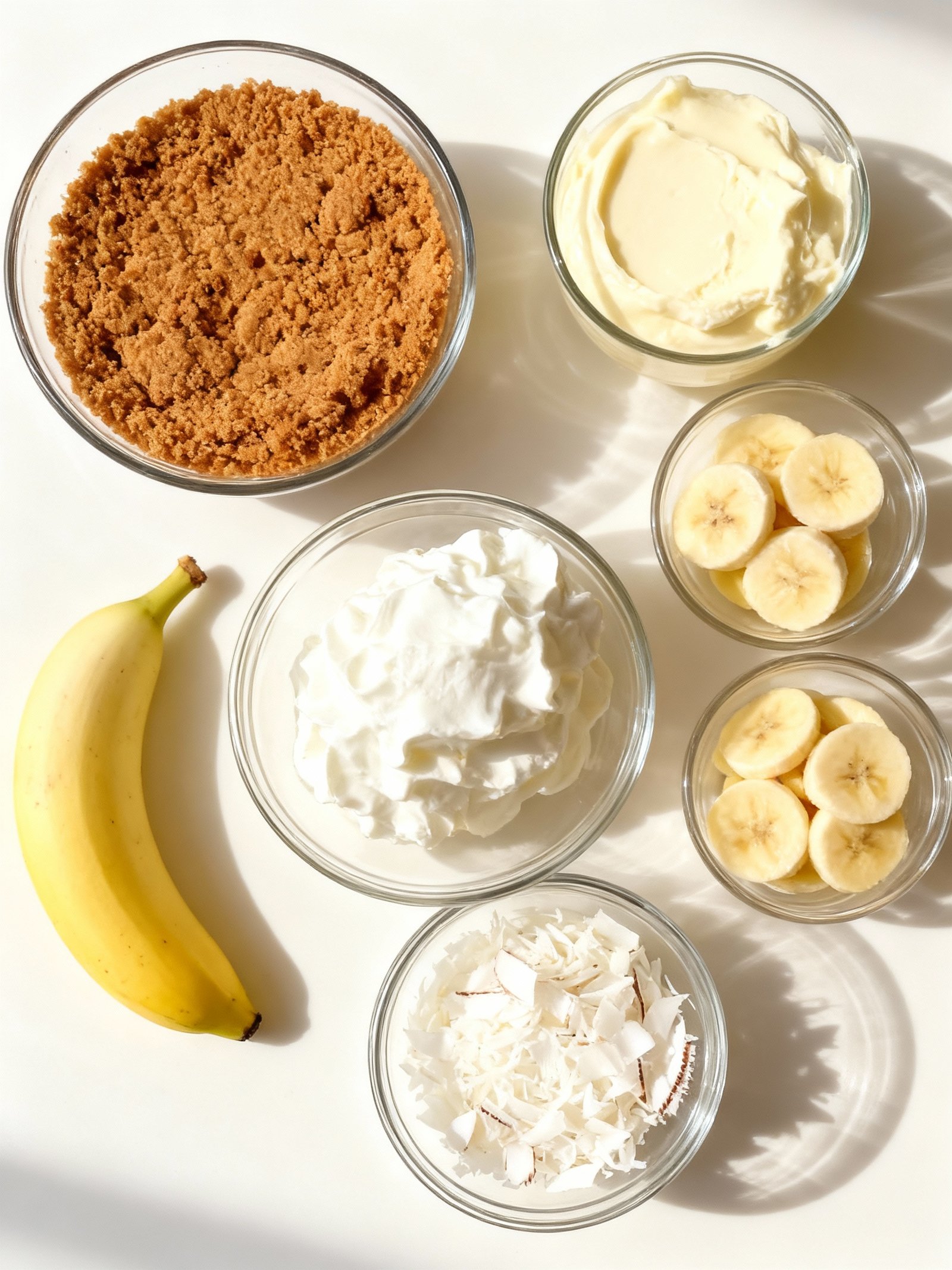 Creamy Banana Pudding Cheesecake Bars ingredients