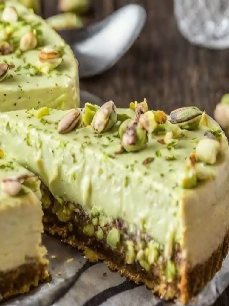 Creamy Pistachio Dream Cheesecake Recipe