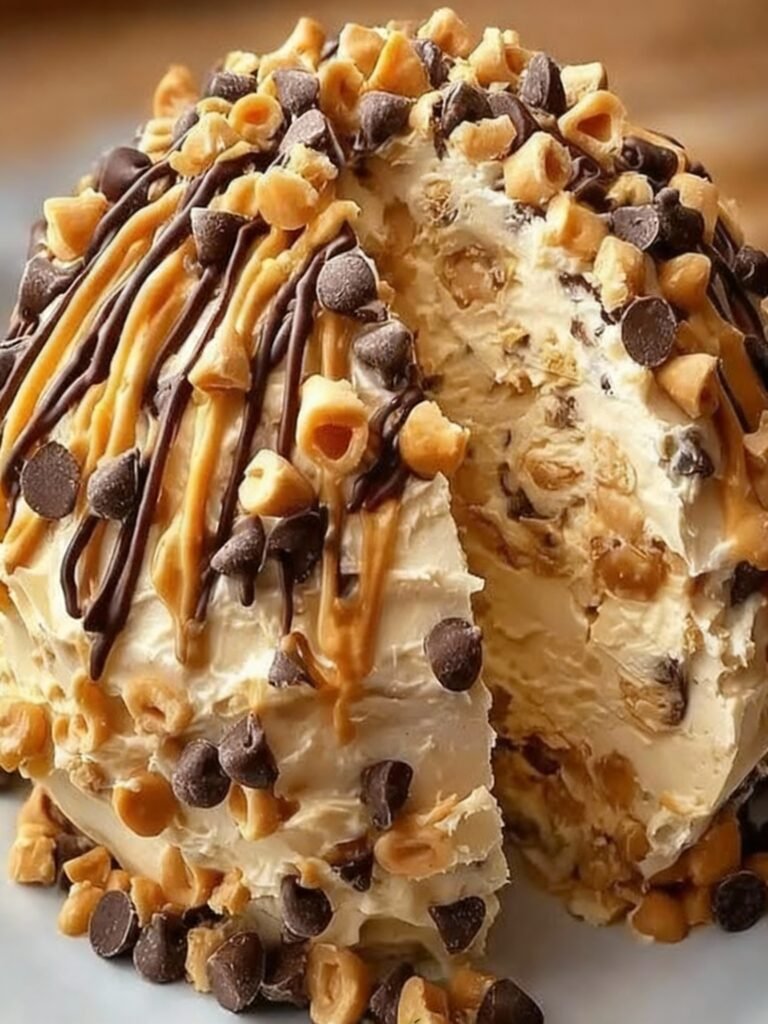 Creamy Reese’s Cheese Ball Recipe