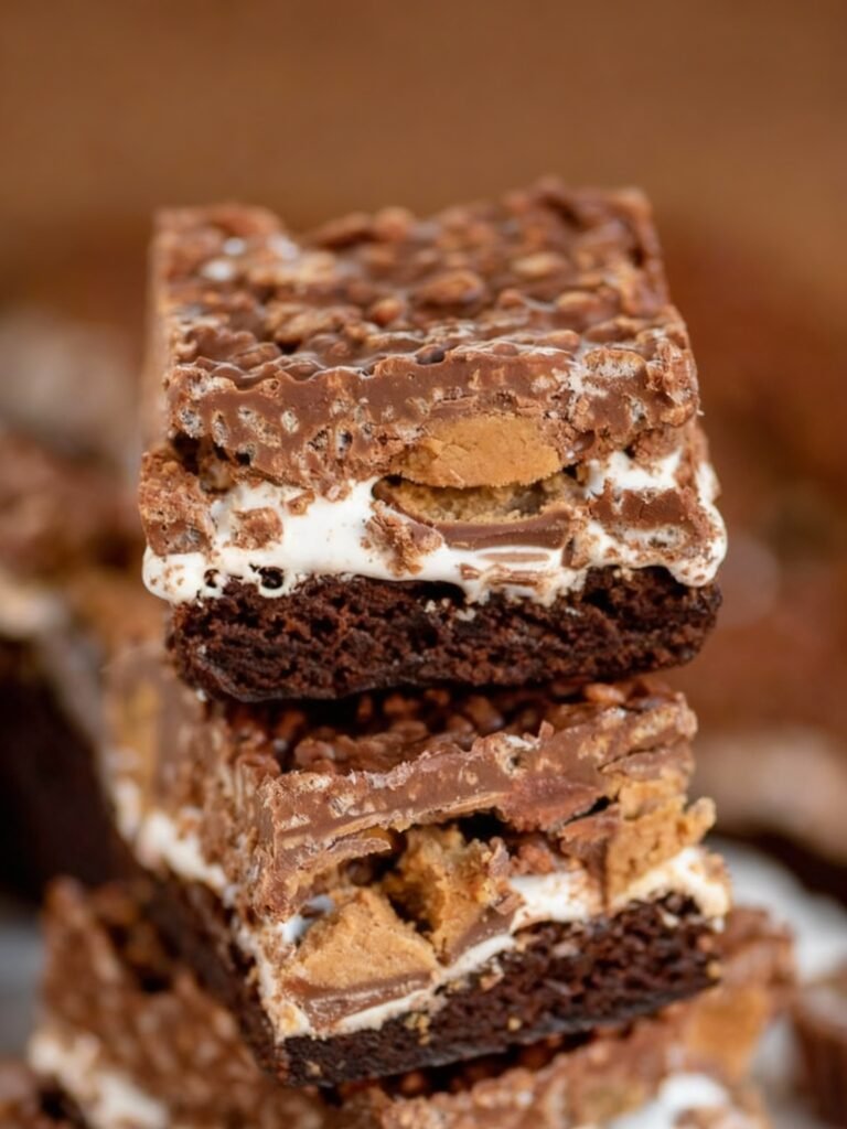 Decadent Reese’s Marshmallow Brownies Recipe
