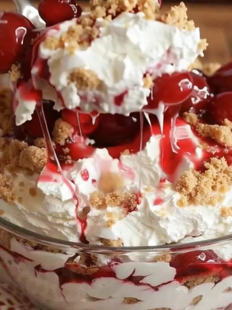 Delectable Cherry Cheesecake Fluff Recipe