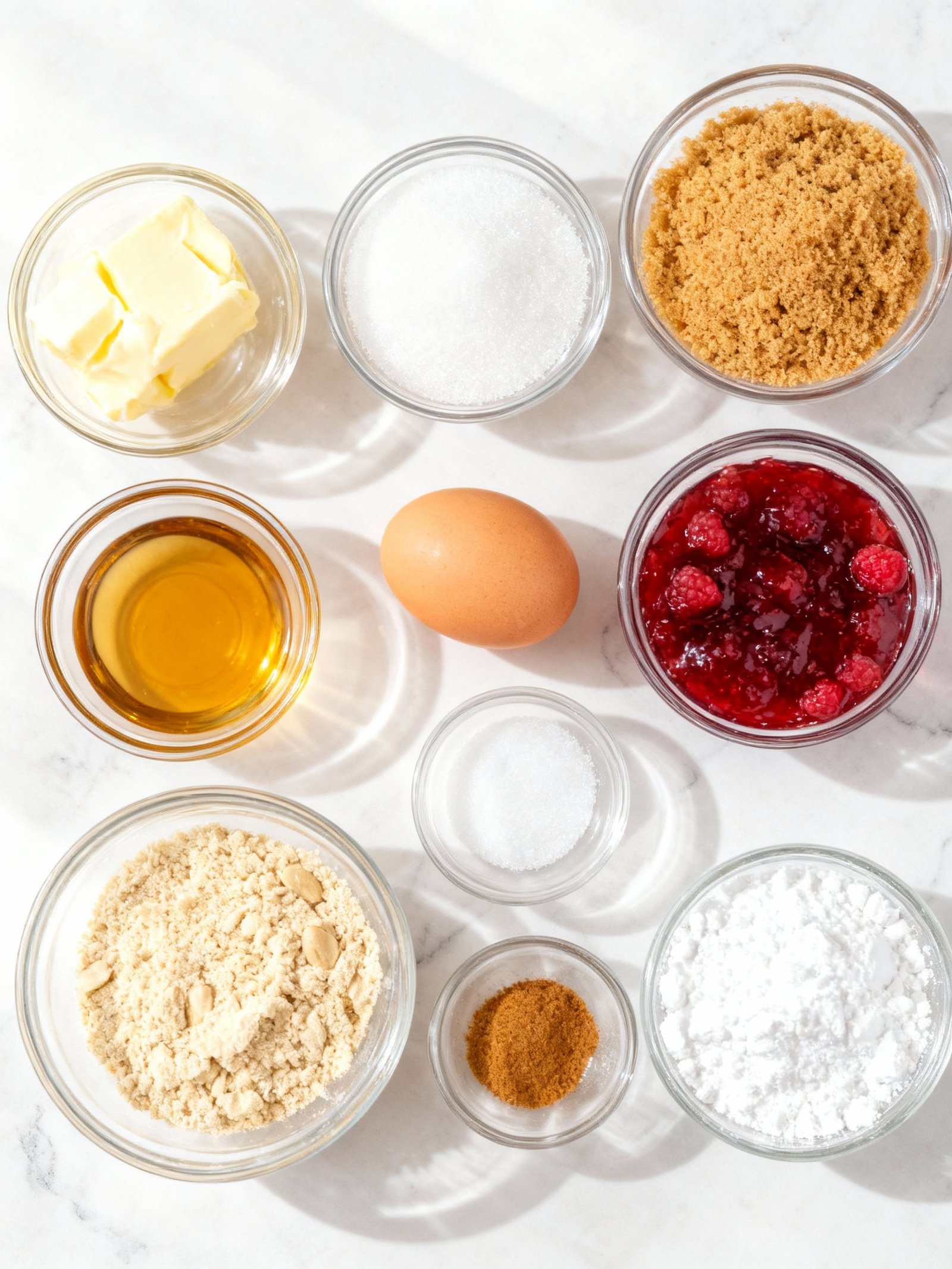 Delightful Linzer Cookies are a holiday favorite Wonderfully tender and buttery with a sweet jam center and a pretty ingredients