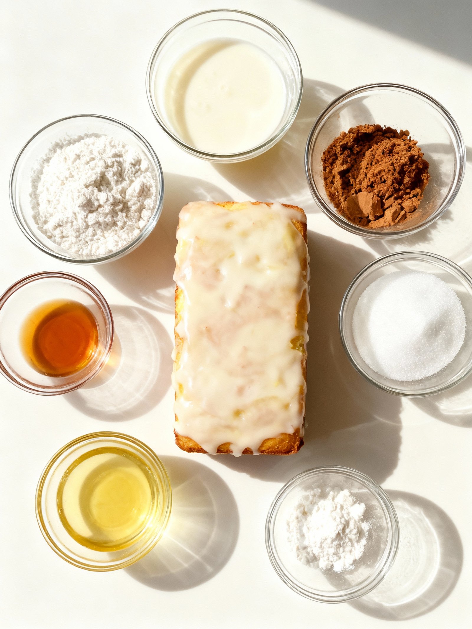 Easy Lemon Glazed Loaf ingredients