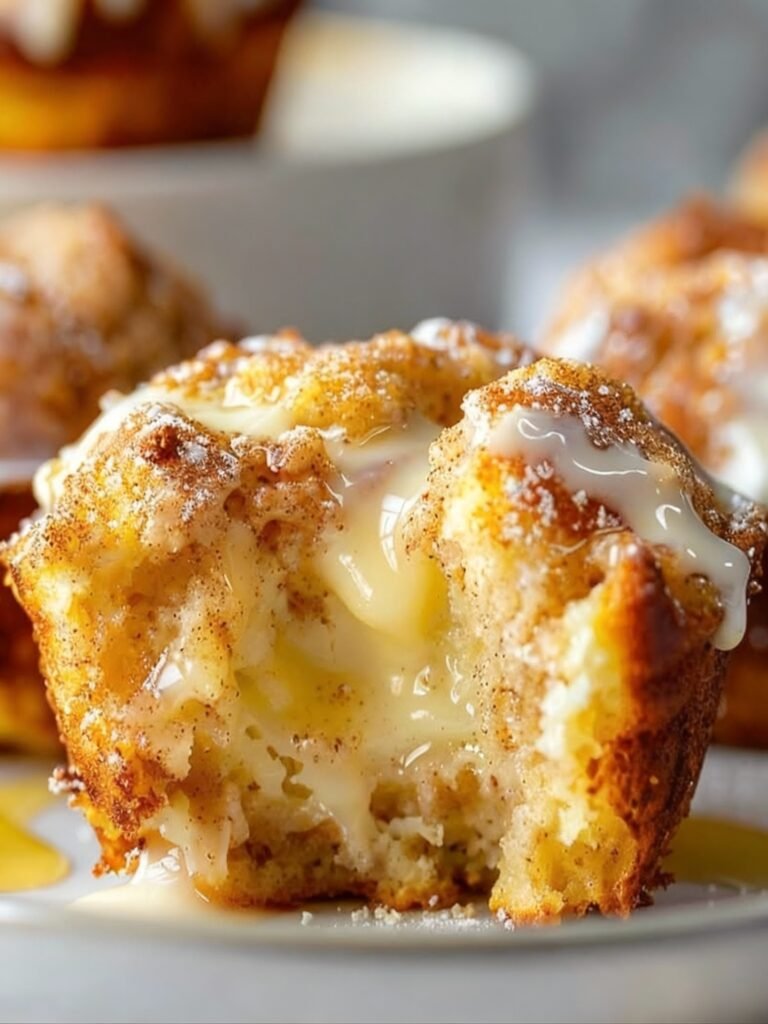 Gooey Cinnamon Cream Cheese Muffins Recipe