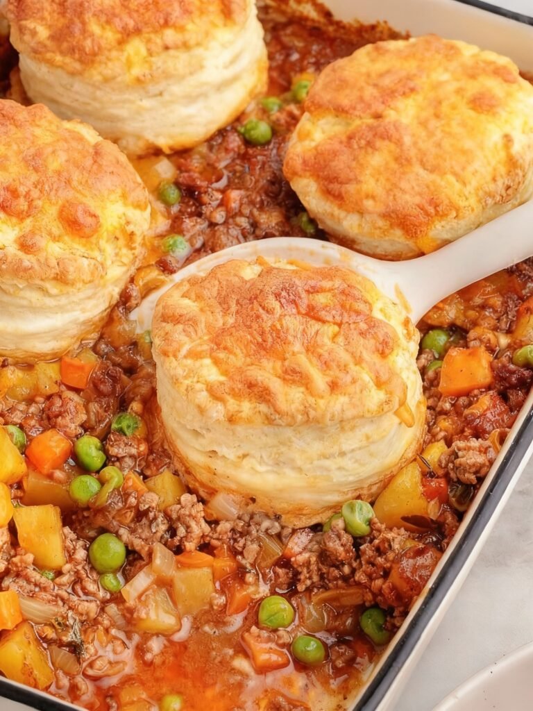 Ground Beef Pot Pie Recipe