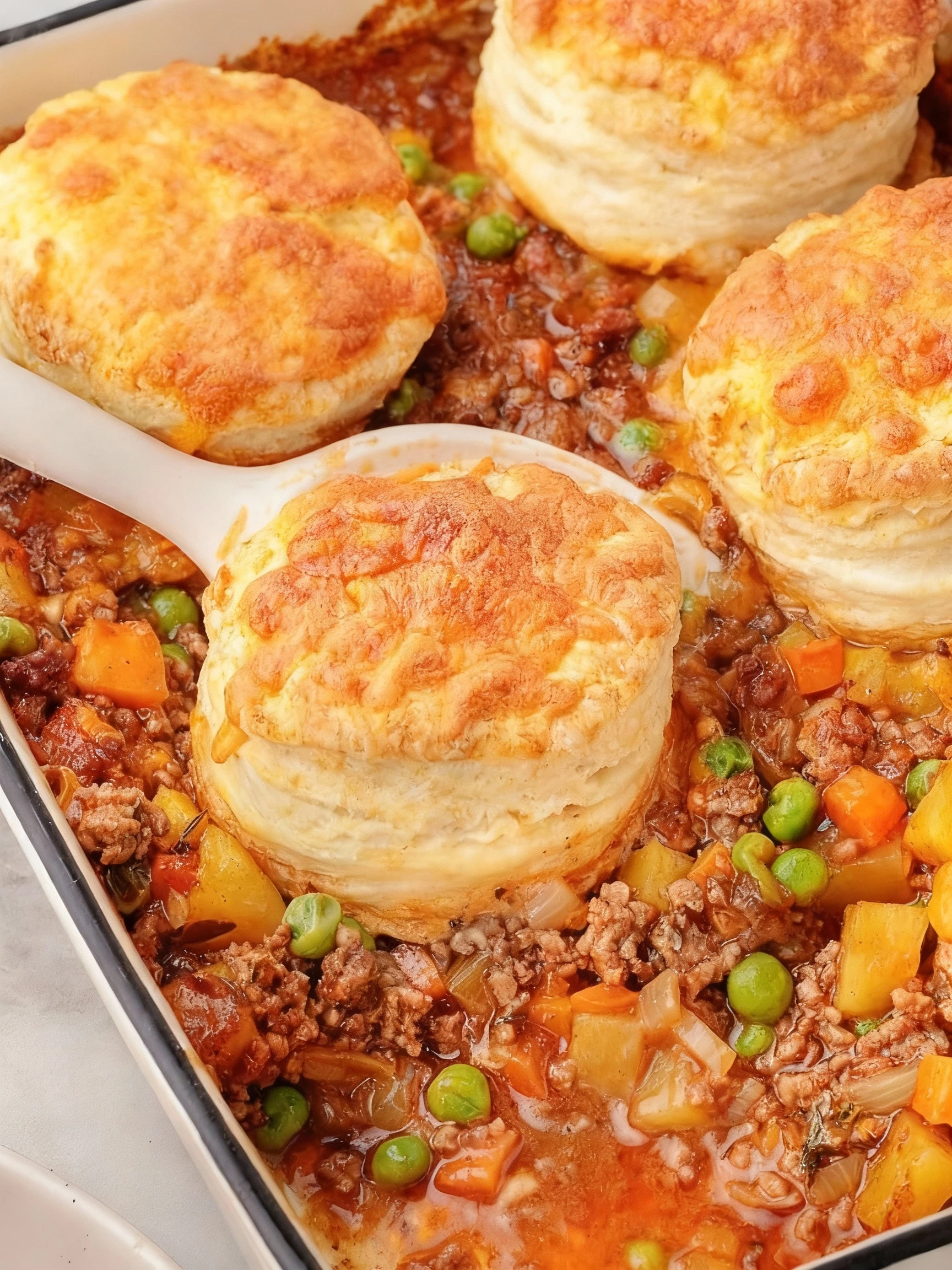 Ground Beef Pot Pie is pure finished