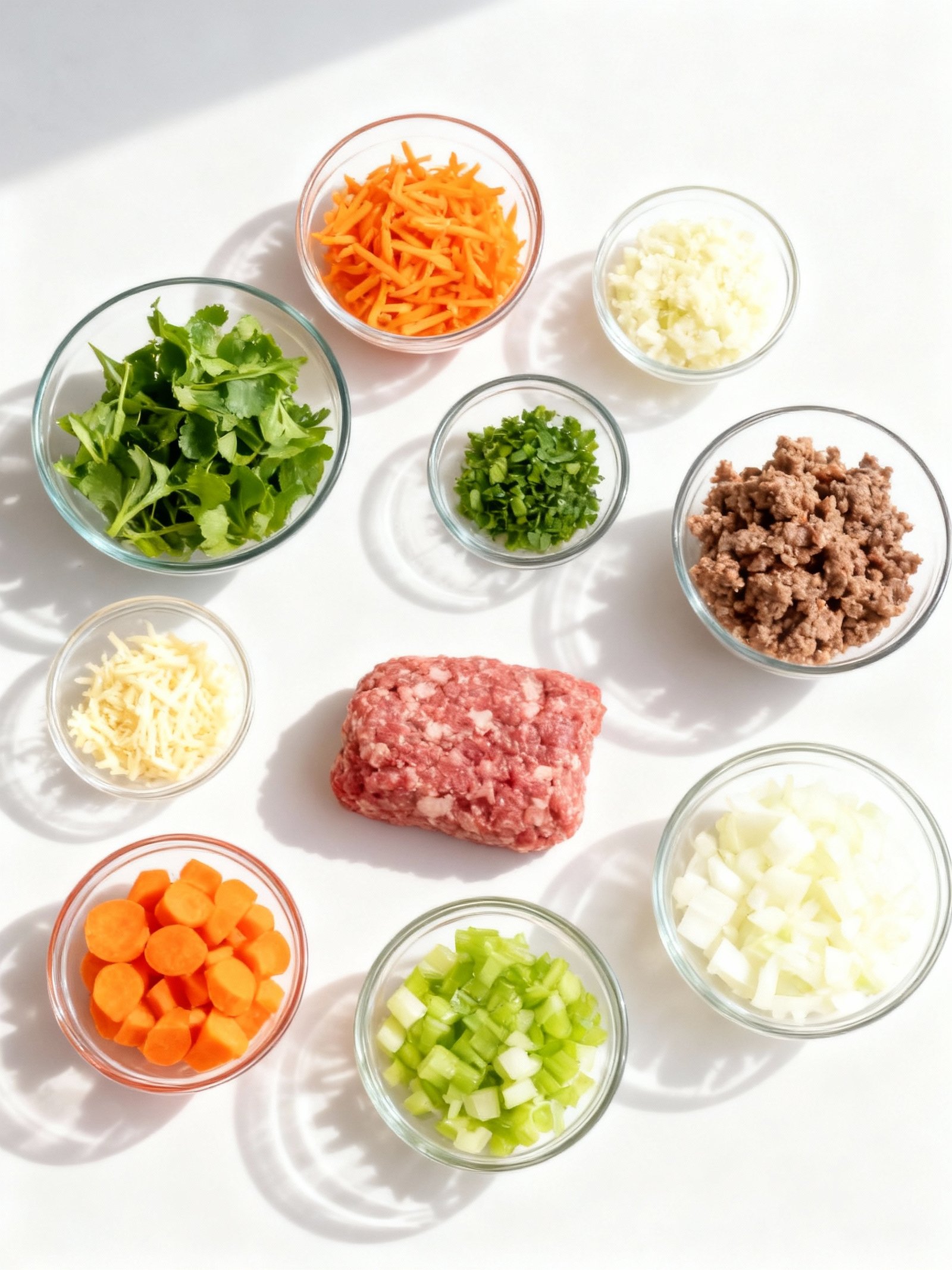 Ground Beef Pot Pie is pure ingredients