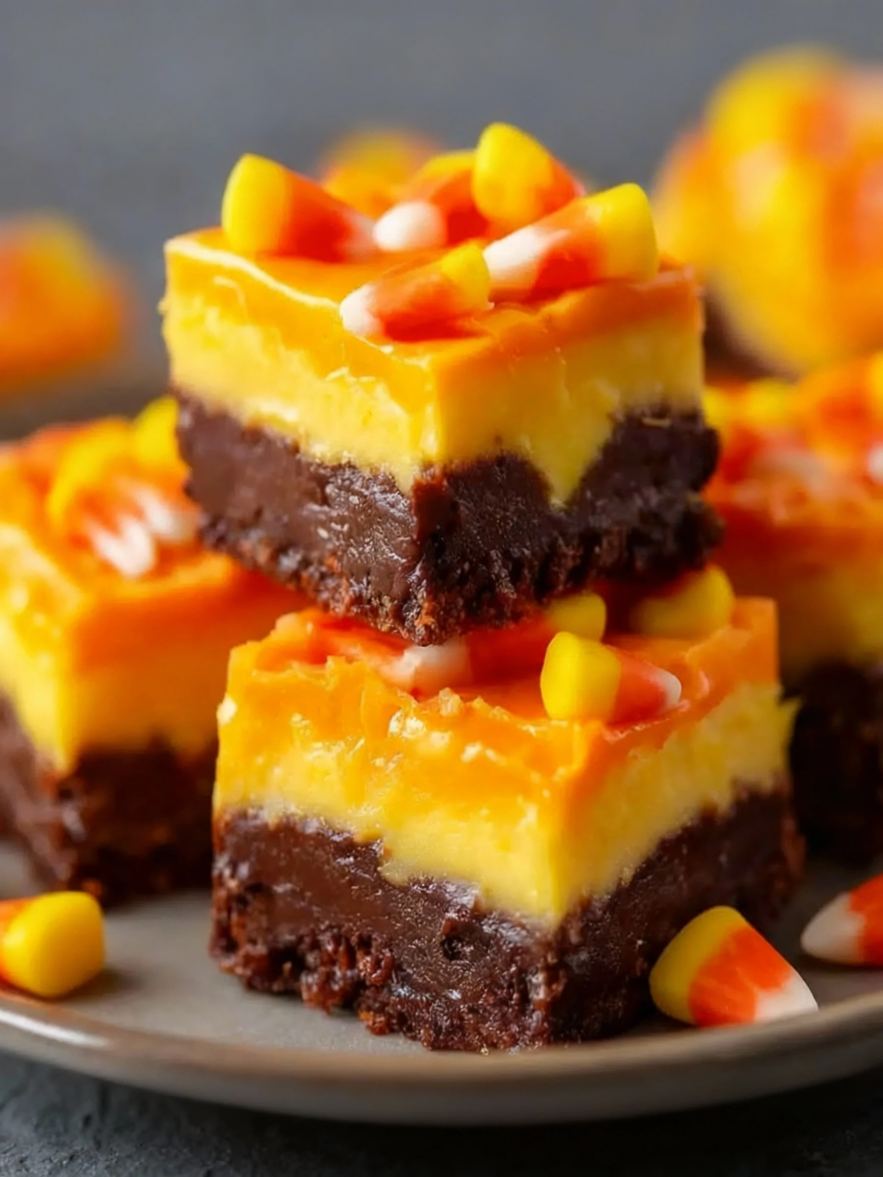 Homemade Halloween Fudge Recipe finished