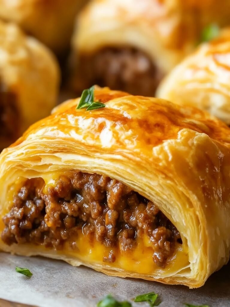 Homemade Sausage Cream Cheese Crescents Recipe