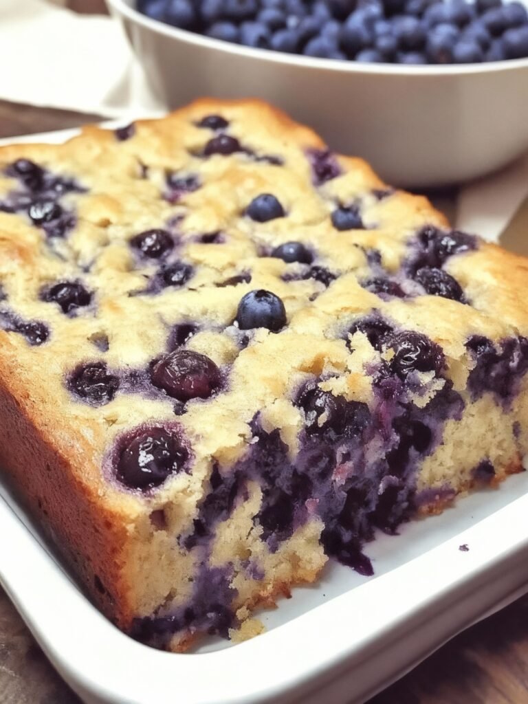 Irresistible Blueberry Breakfast Cake Recipe