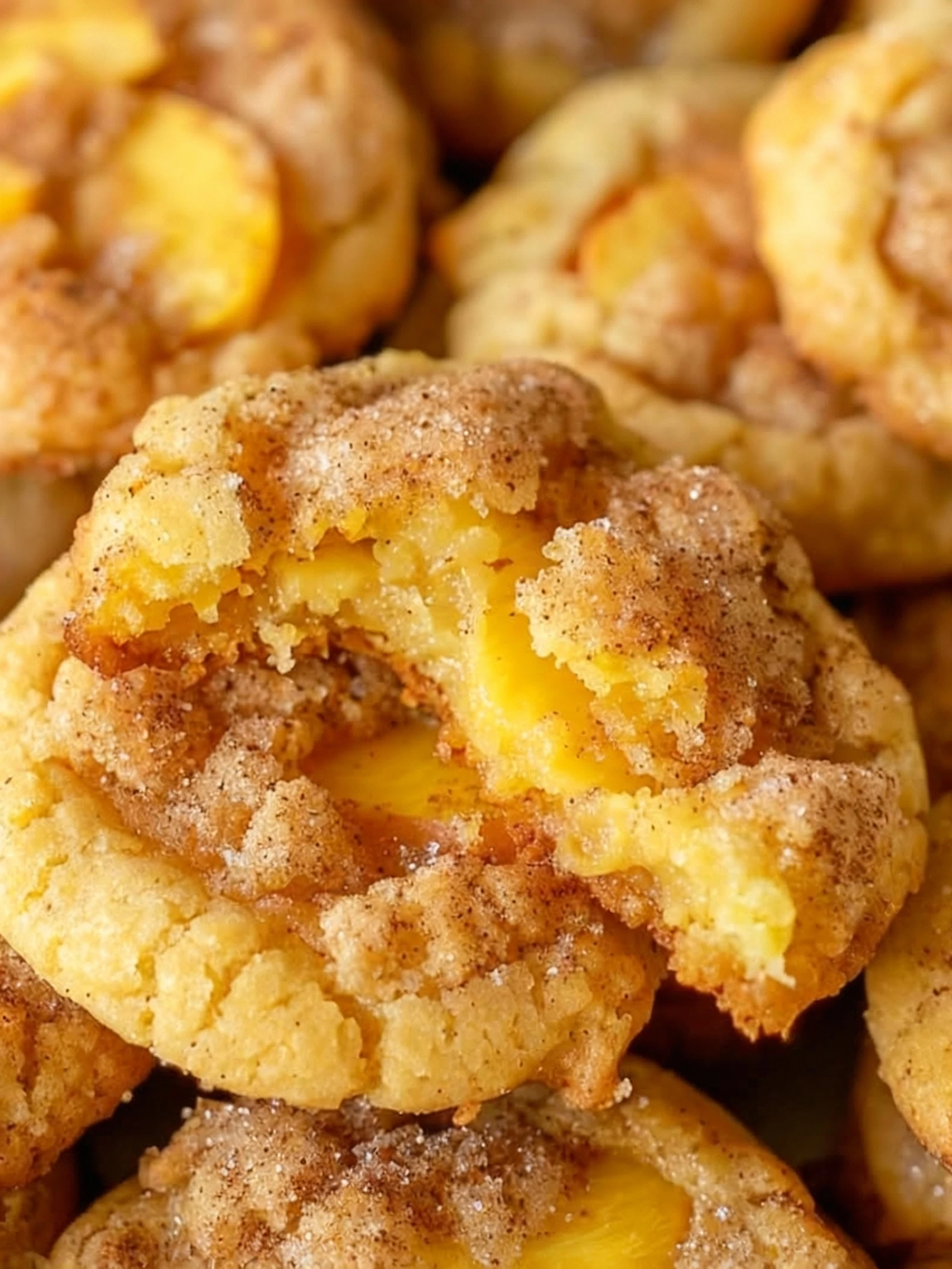 Irresistible Peach Cobbler Cookies Recipe in First Comment Enjoy finished