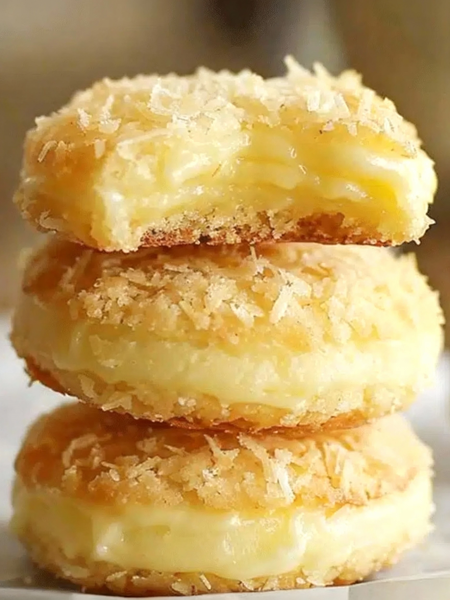 Lemon Coconut Heaven Cookies finished