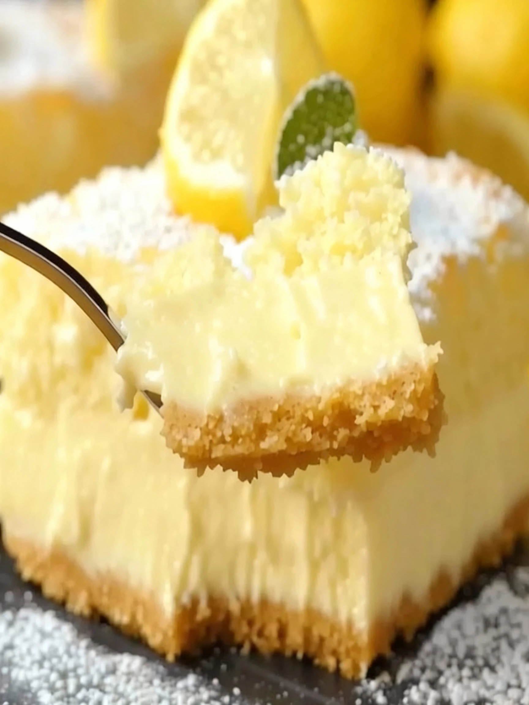 Lemon Custard Cake Recipe: Zesty, Creamy, and Delicious finished