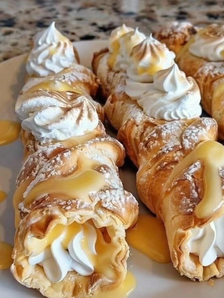 Lemon Meringue Pie Cannoli Recipe