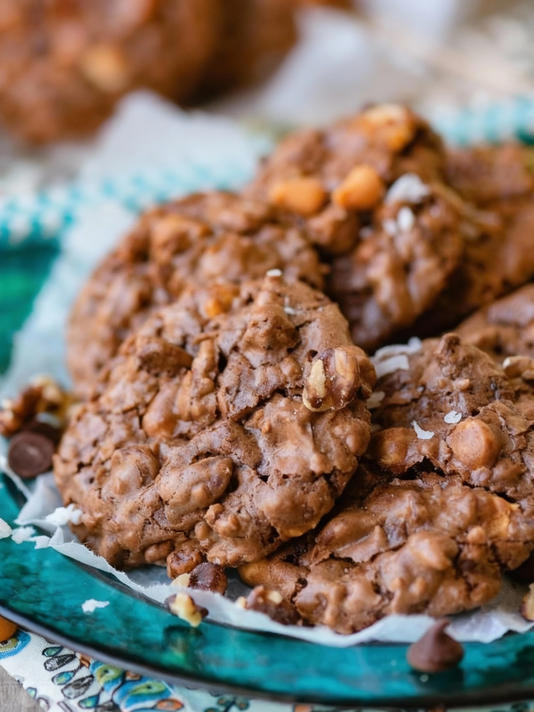 Magic Brownie Cookies finished