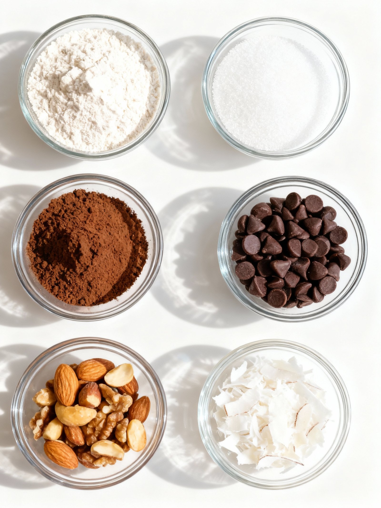 Magic Brownie Cookies ingredients