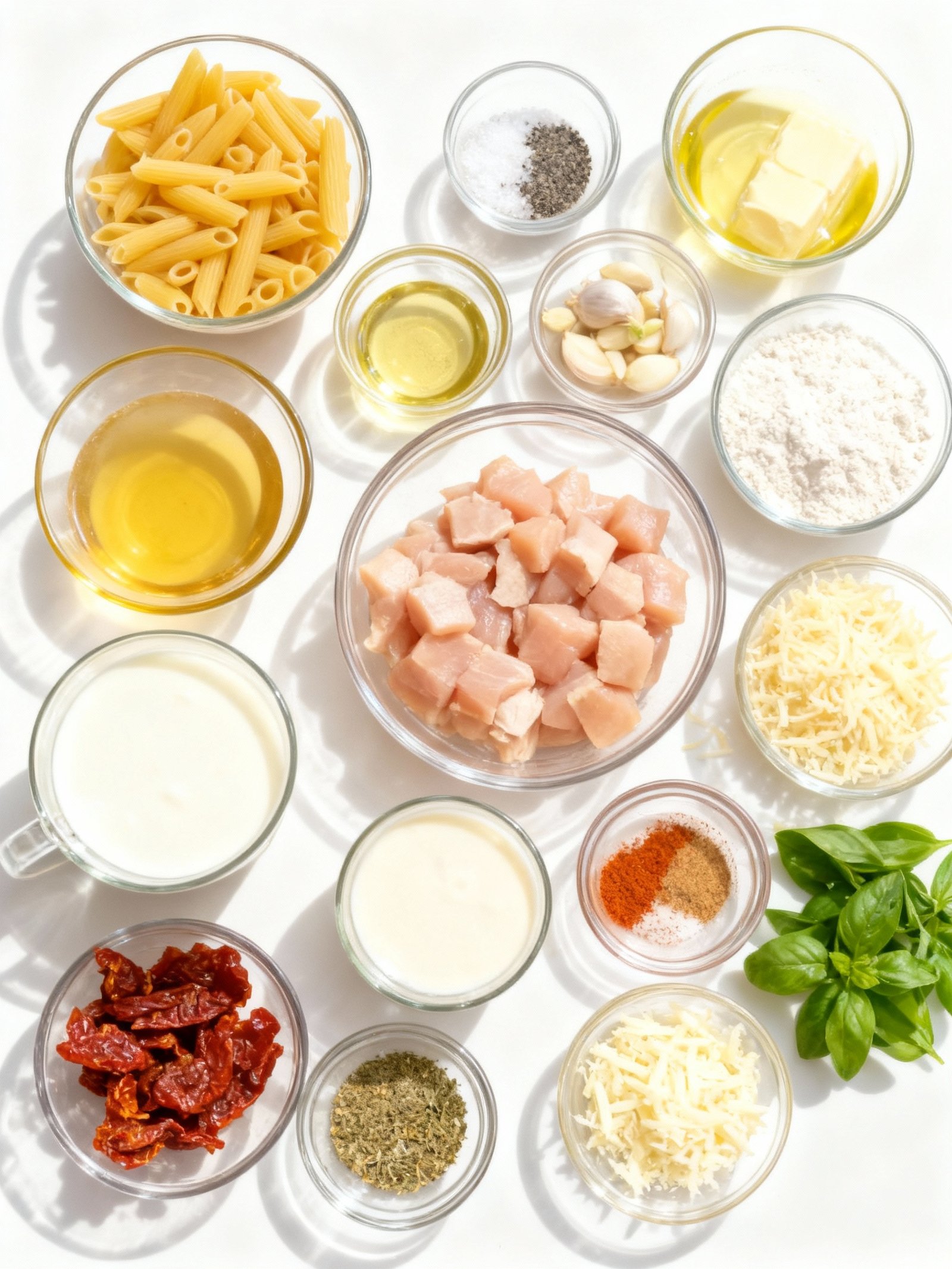 Marry Me Chicken Pasta ingredients