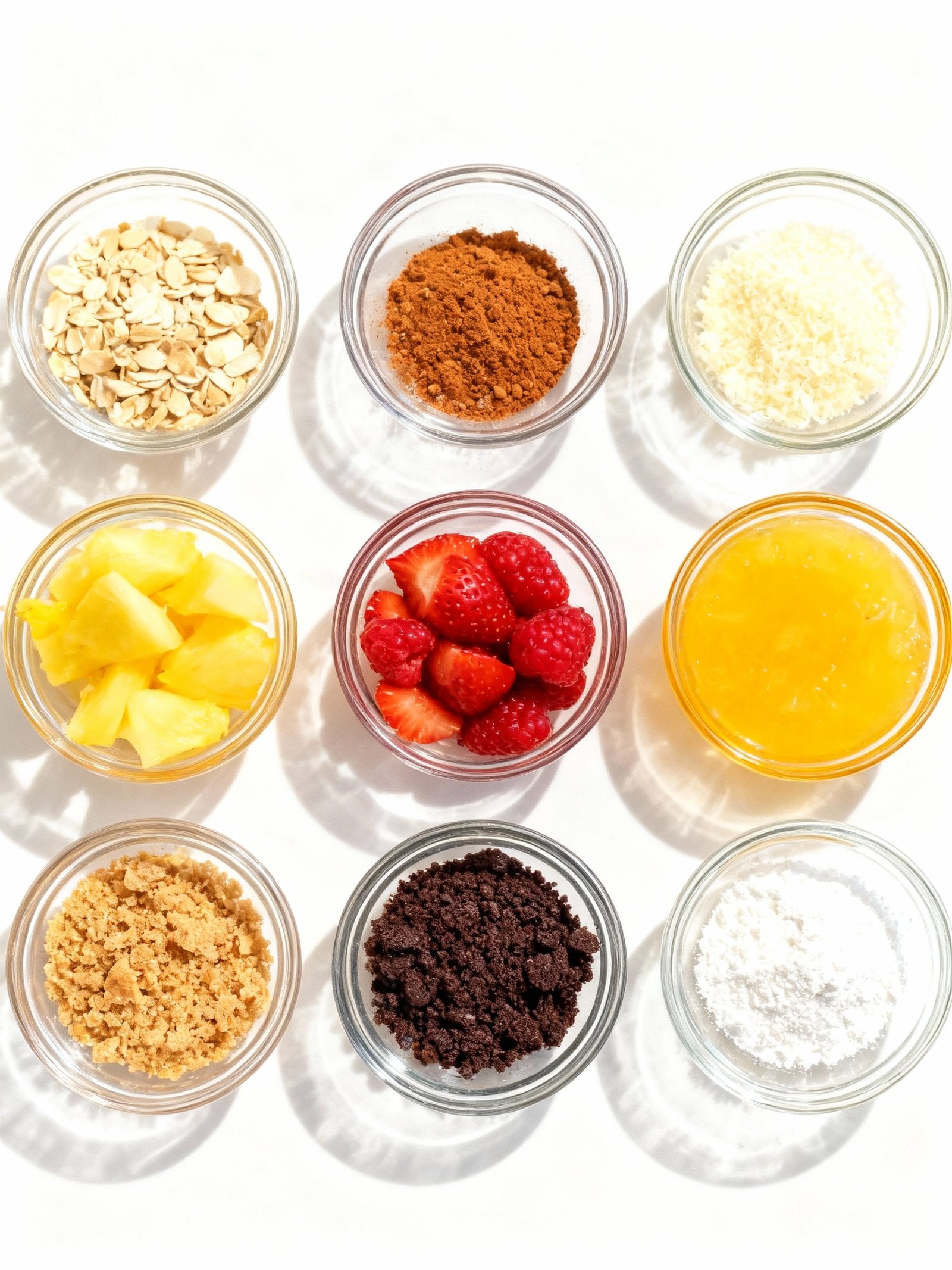 No Bake Pineapple Heaven Cheesecake ingredients