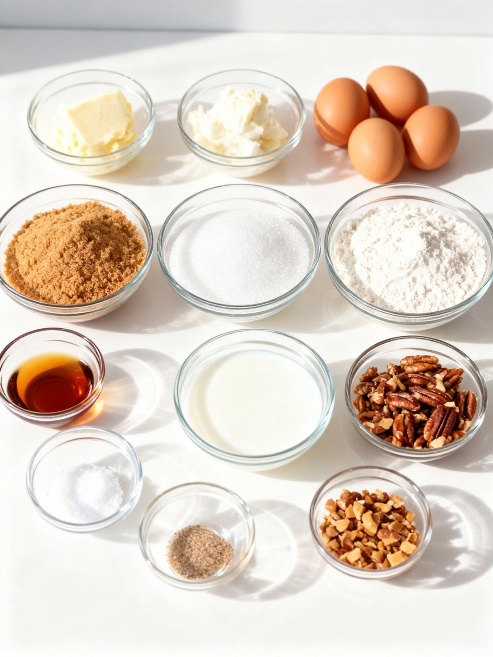 Pecan Praline Buttermilk Loaf Cake ingredients