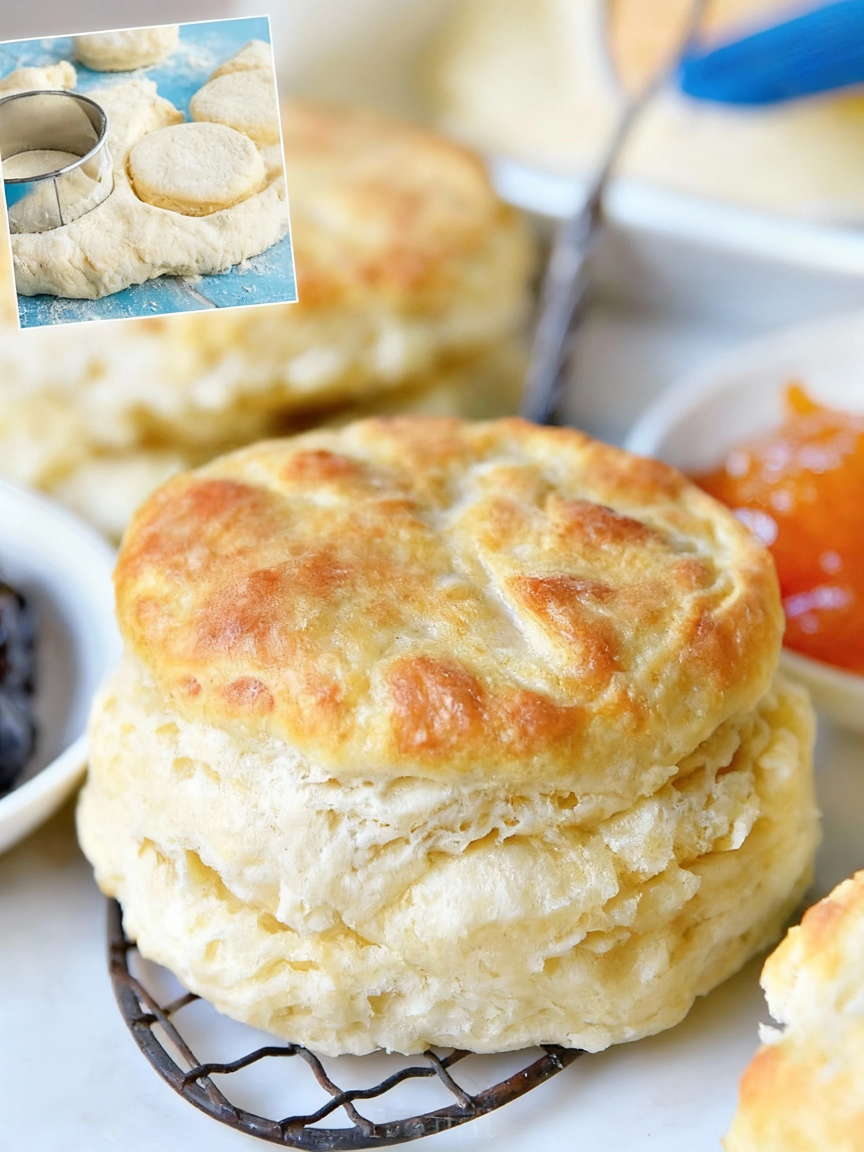 No fancy ingredients, no complicated steps - just perfect, buttery biscuits finished