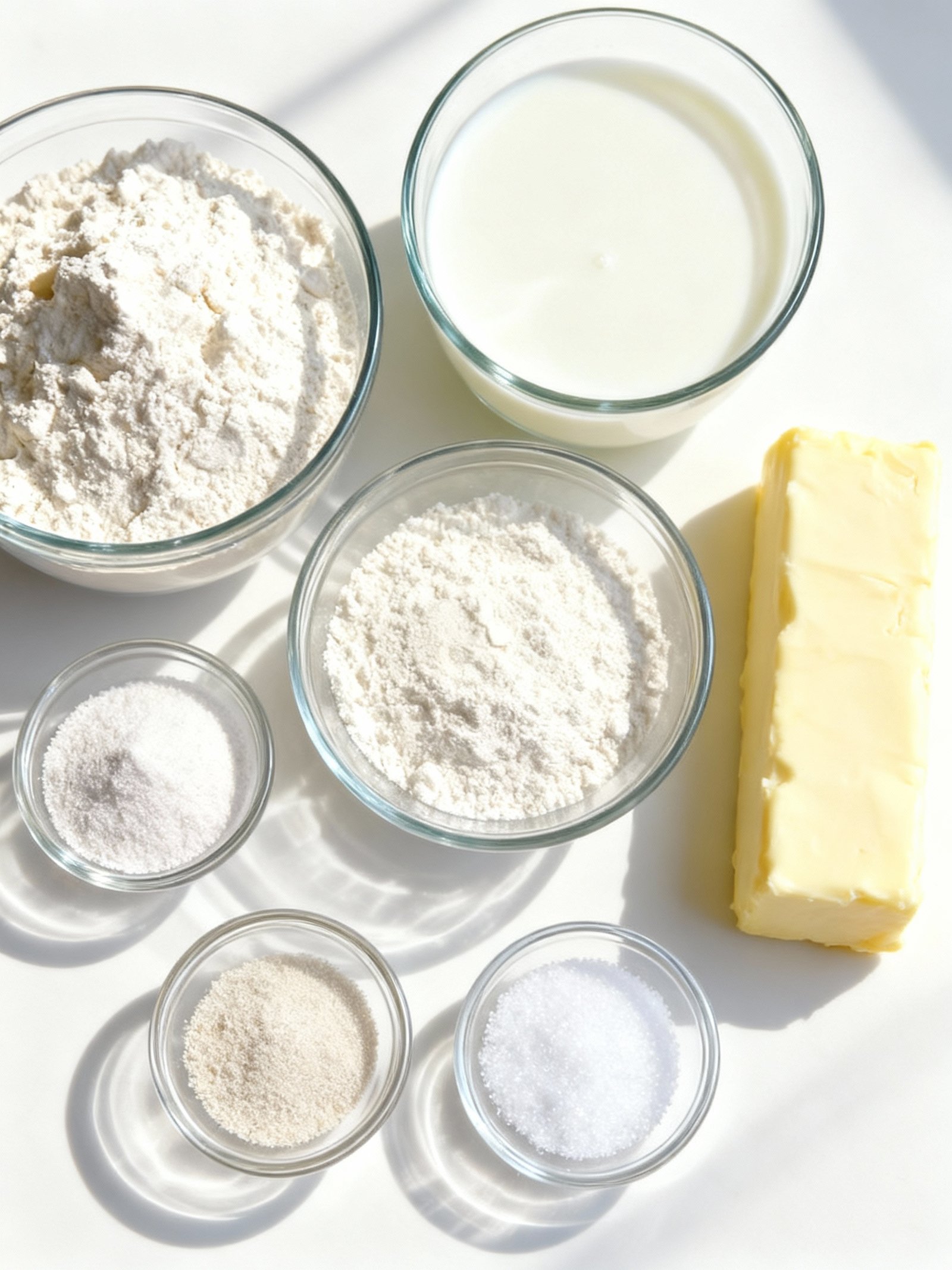 No fancy ingredients, no complicated steps - just perfect, buttery biscuits ingredients