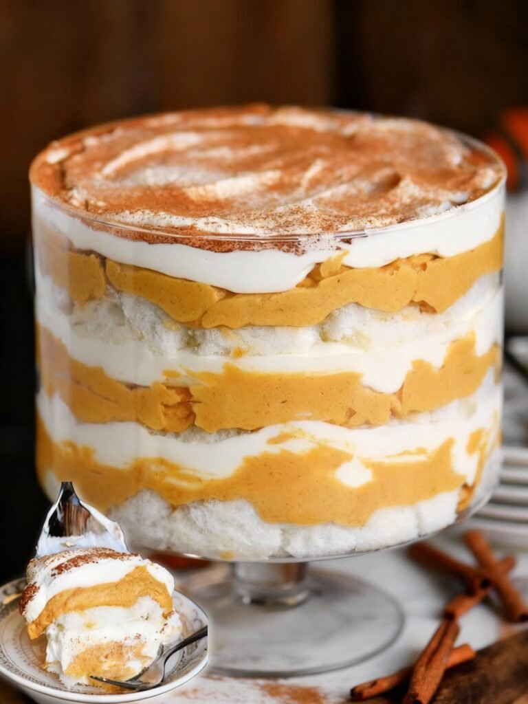 Pumpkin Cheesecake Trifle Recipe