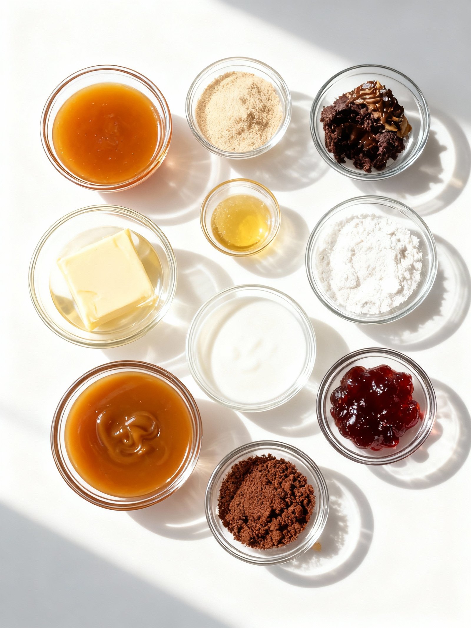 Salted Caramel Chocolate Cupcakes ingredients