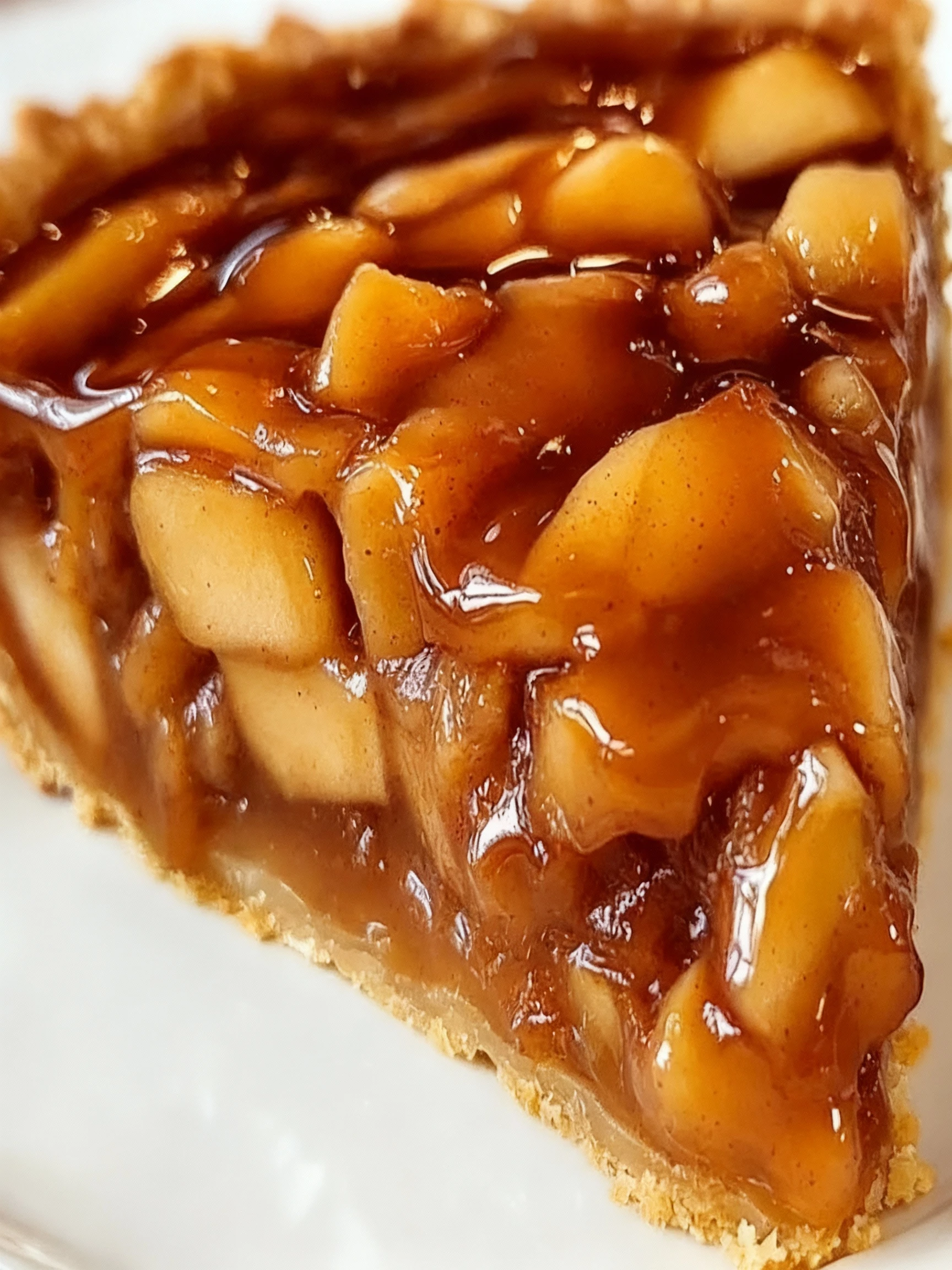 Swedish Apple Cake Recipe finished