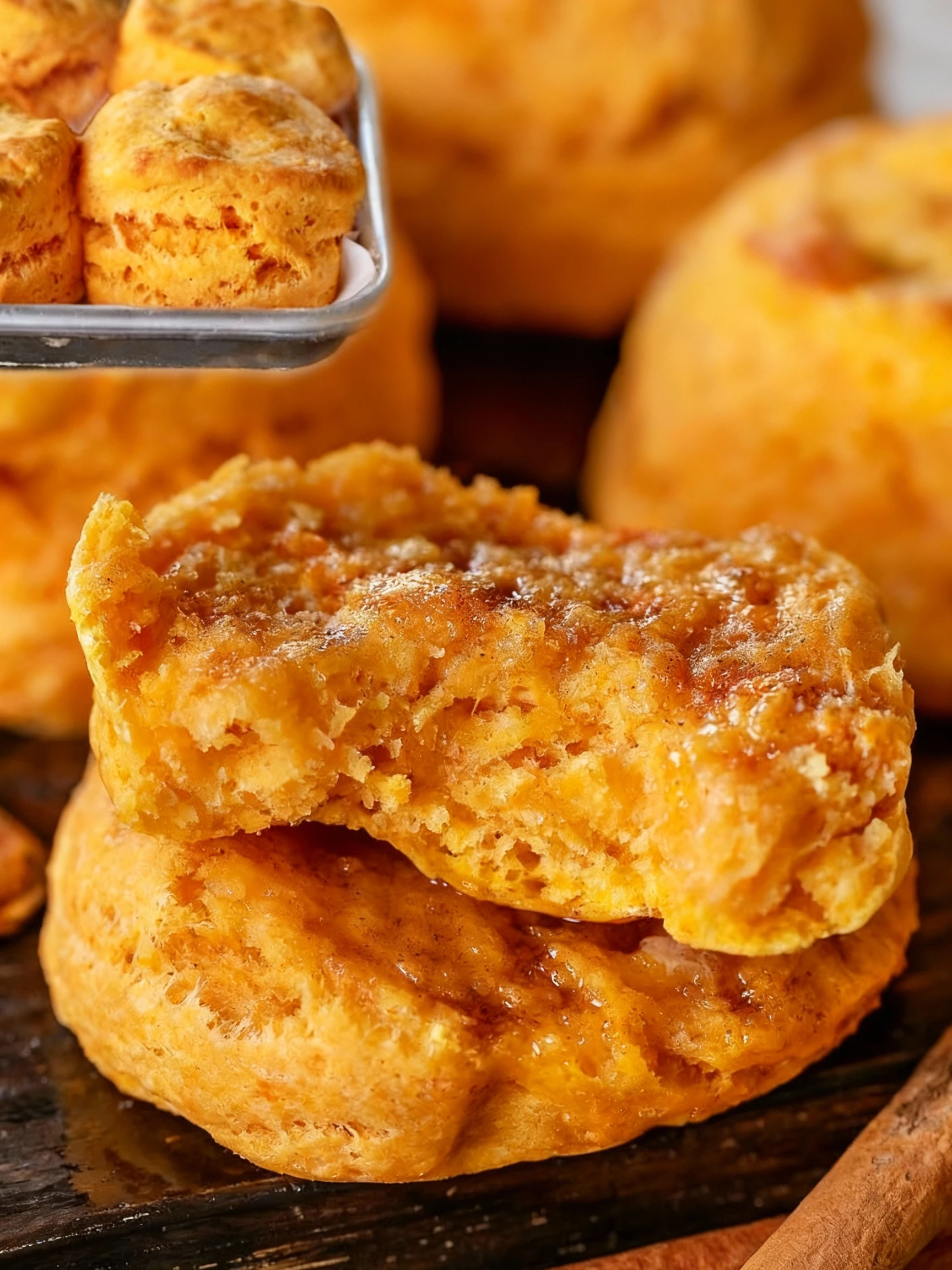 Sweet Potato Biscuits finished