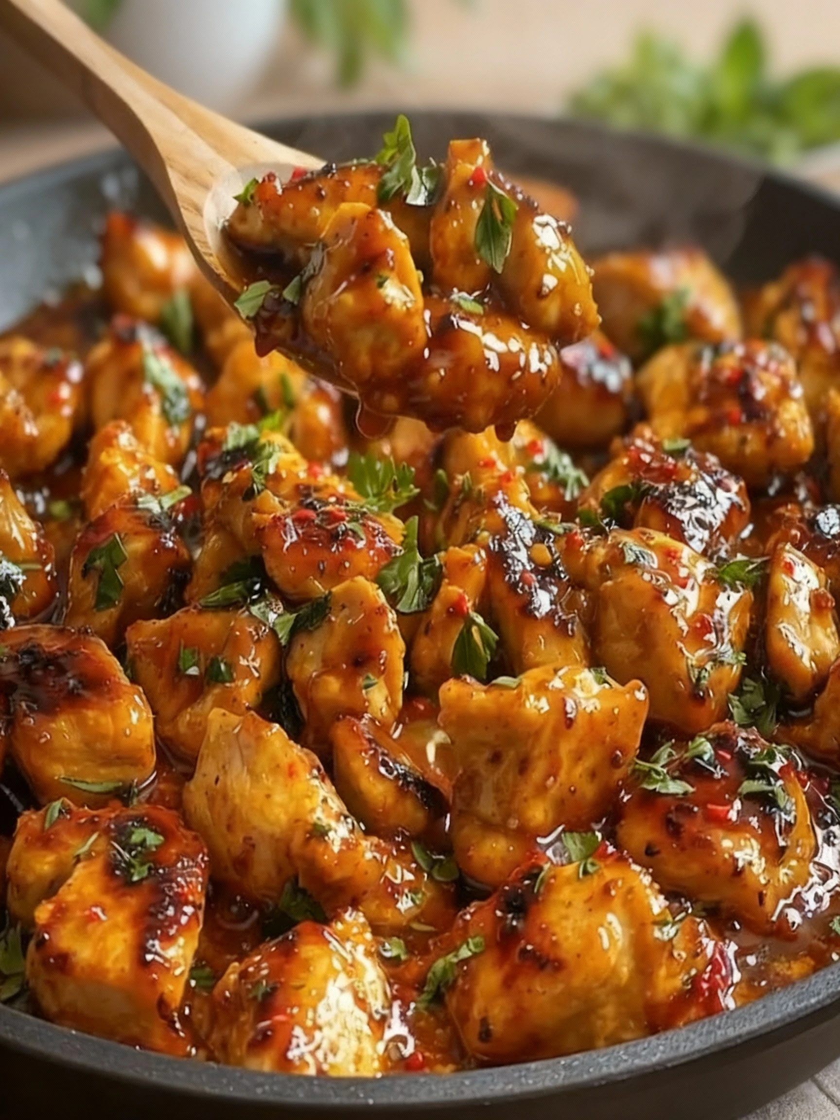 Texas Roadhouse Butter Chicken Skillet finished