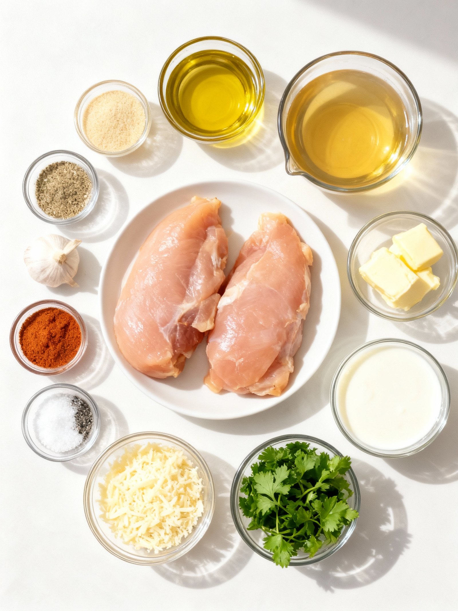 Texas Roadhouse Butter Chicken Skillet ingredients