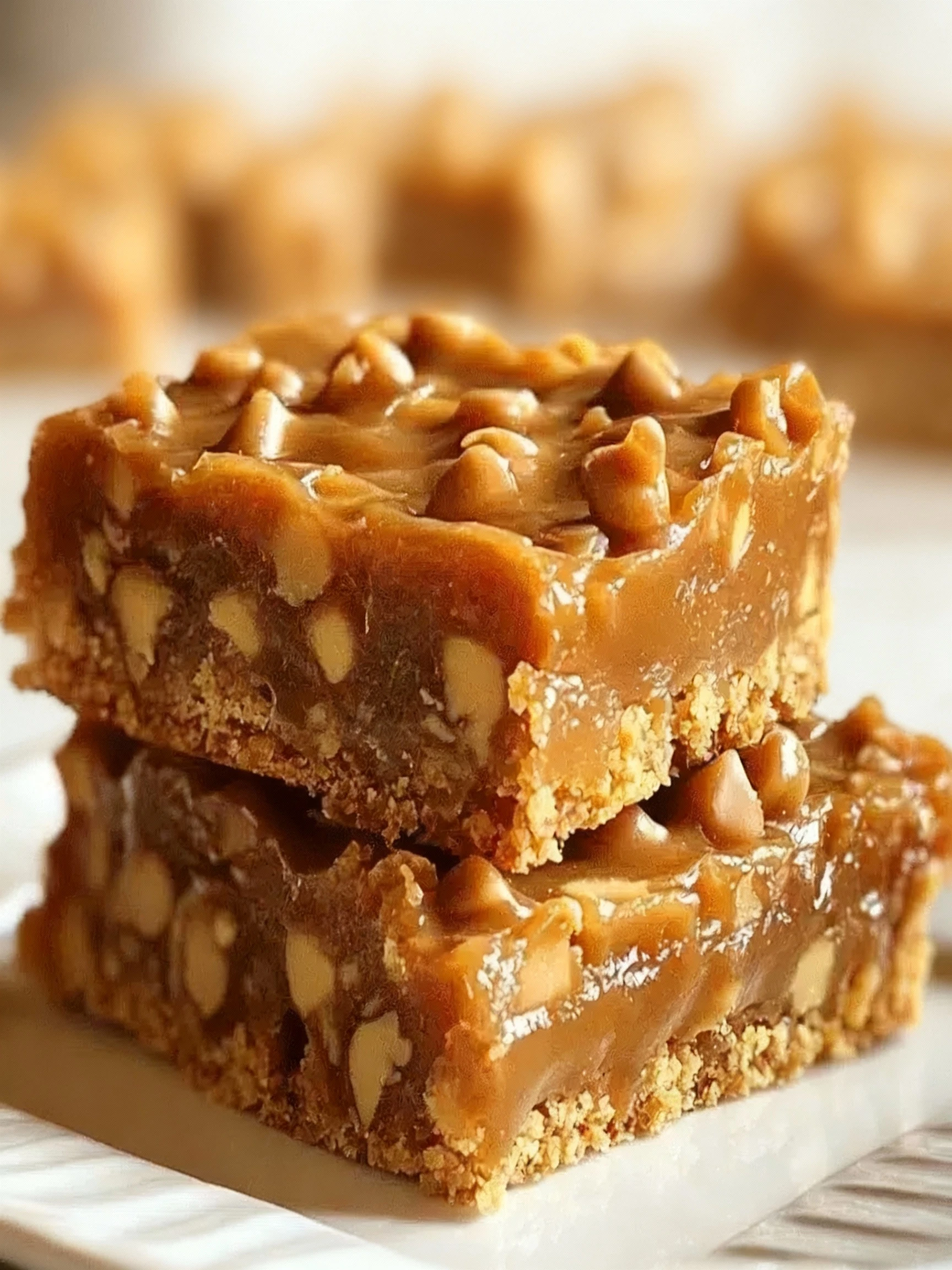 Recipe Title: Trisha Yearwood s Butterscotch Bars finished