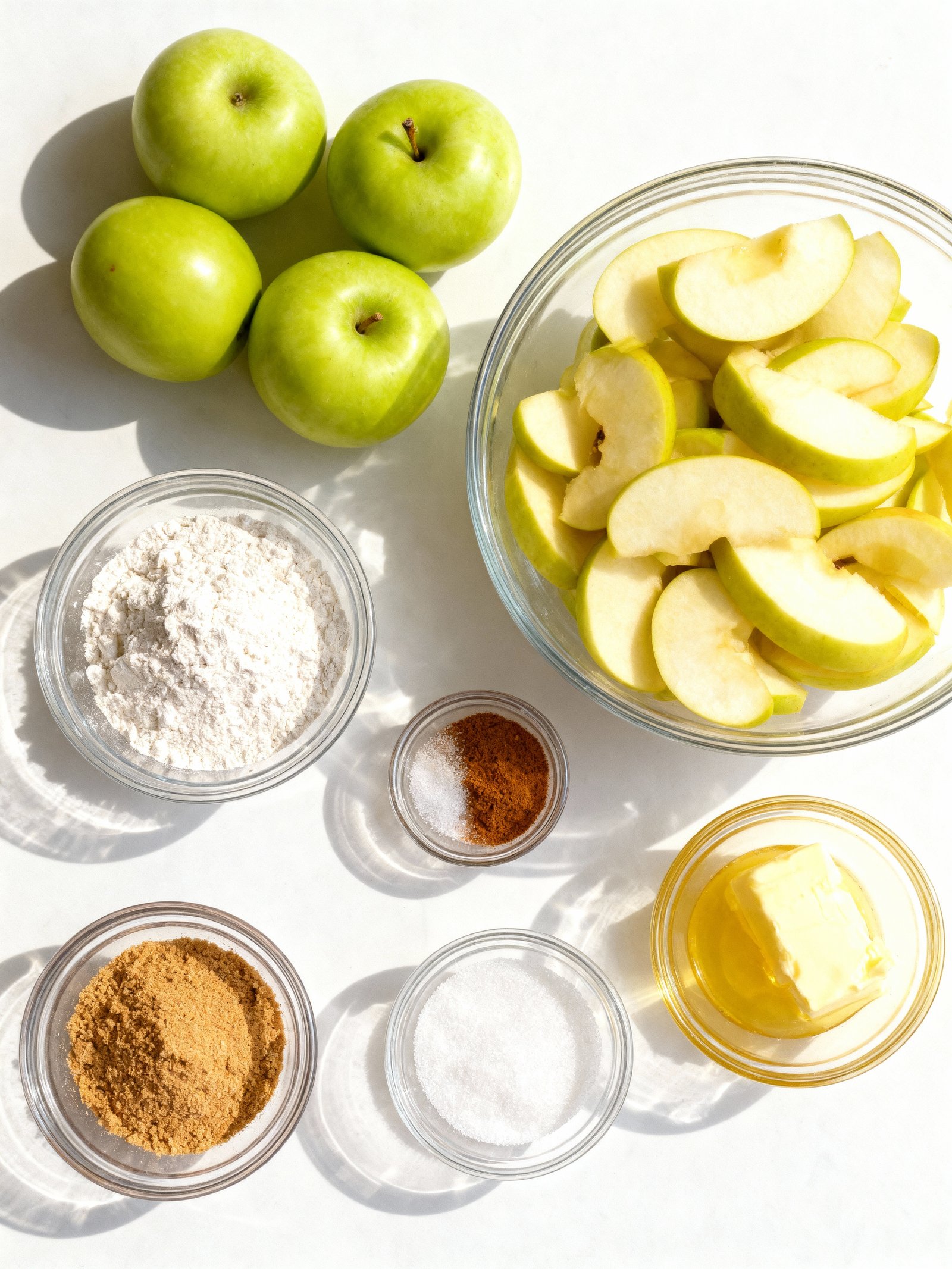 Apple Crumble ingredients