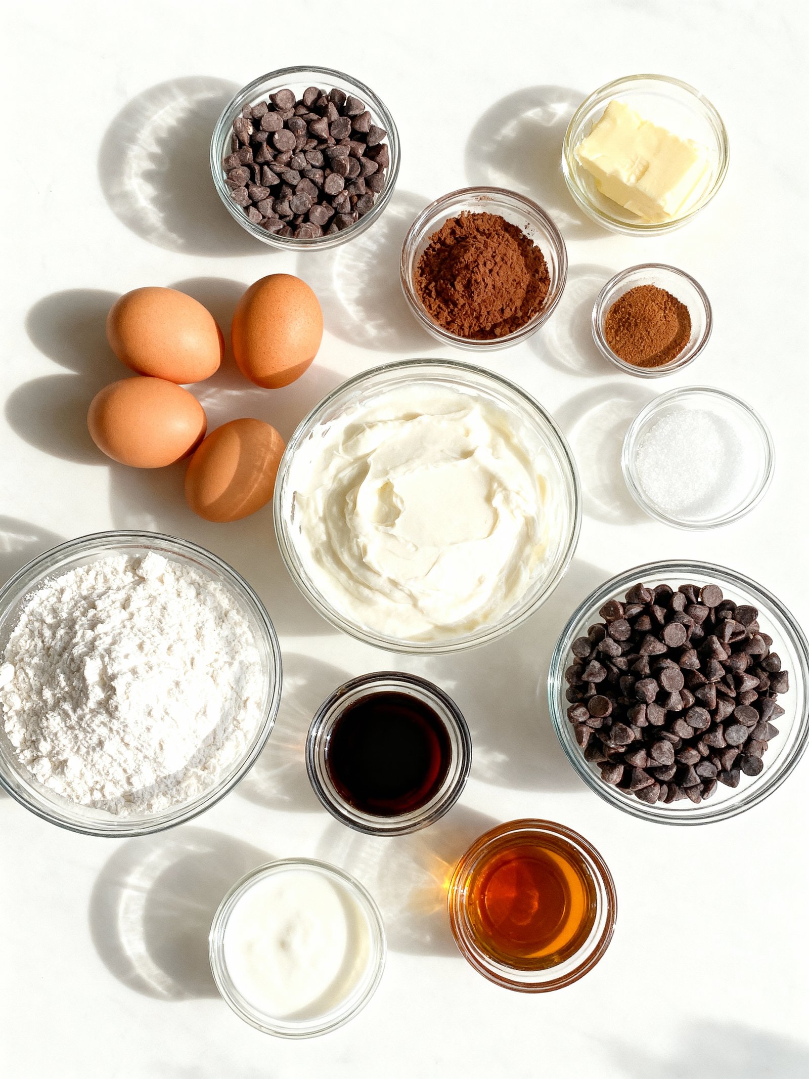 Baileys Irish Cream Brownies ingredients