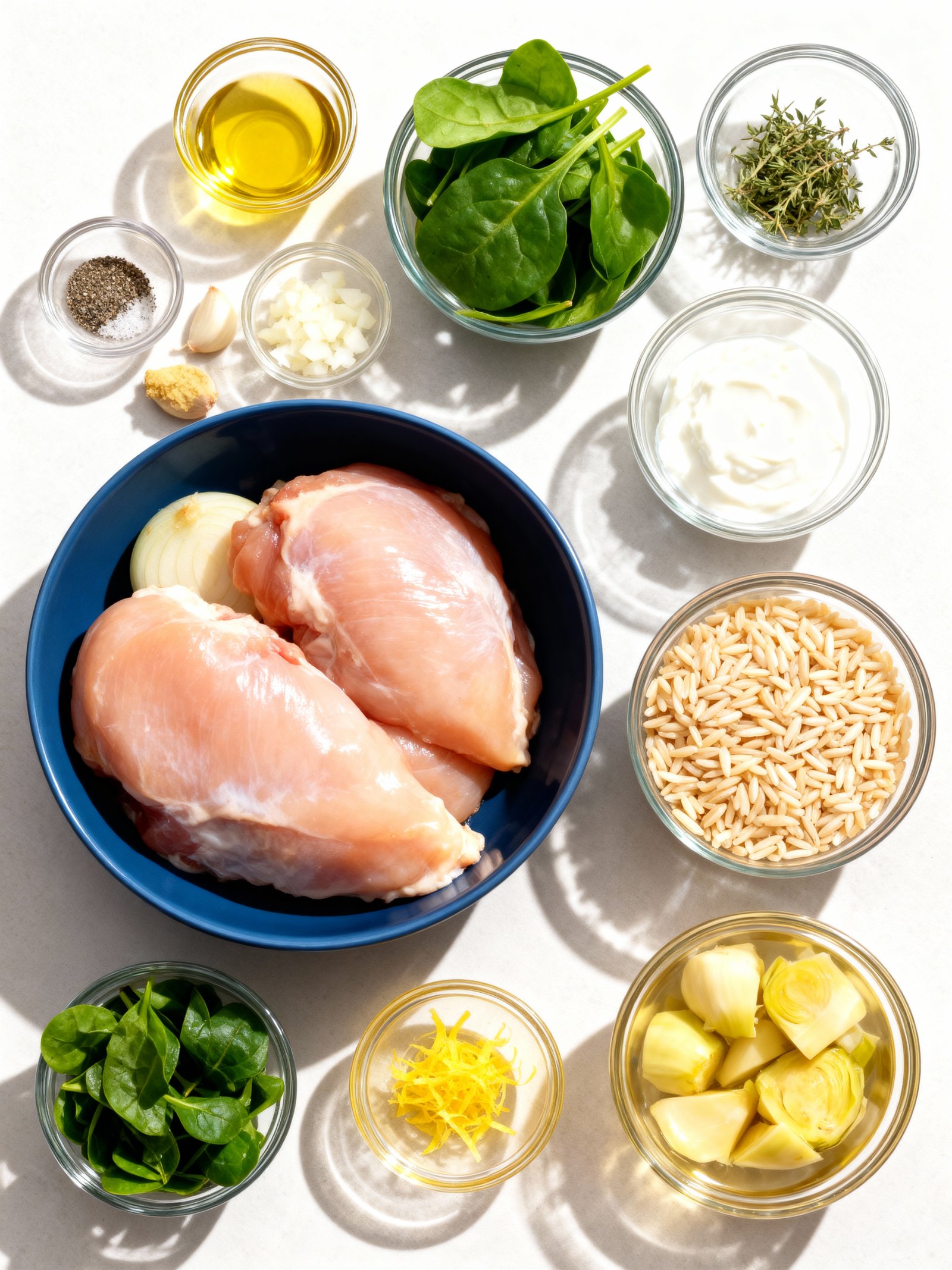 Best Orzo Dinner Recipe ingredients