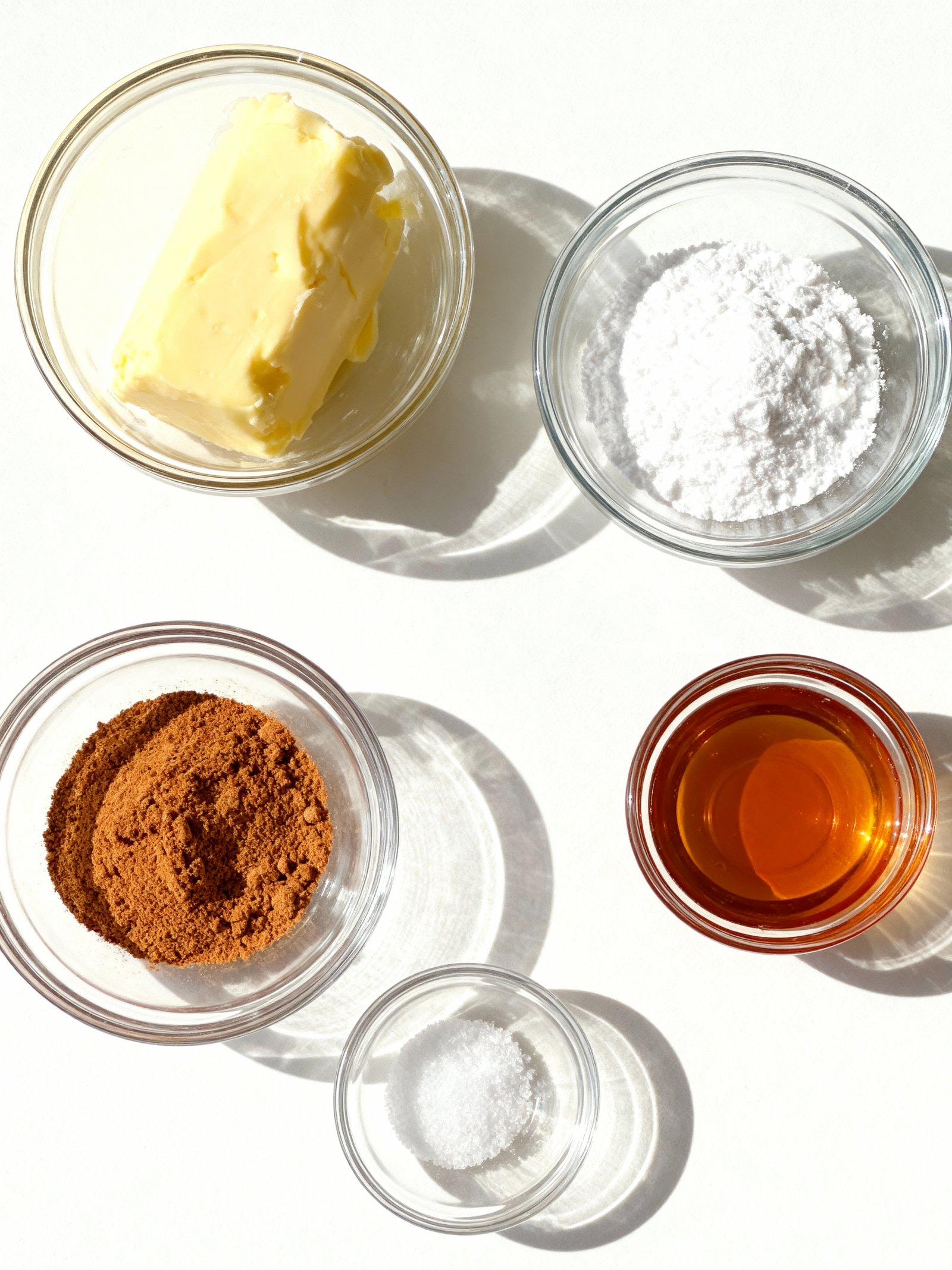 Brown sugar cinnamon butter ingredients