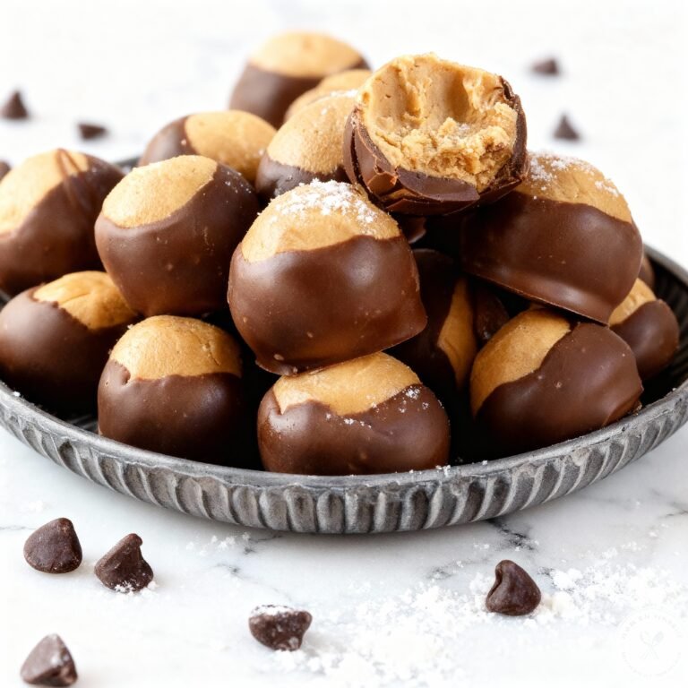 No-Bake Buckeye Candy Recipe