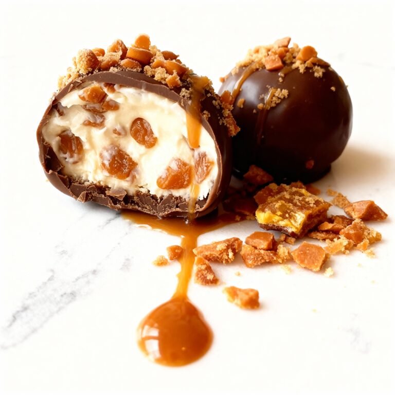 Butterfinger Chocolate Caramel Crunch Truffles Recipe